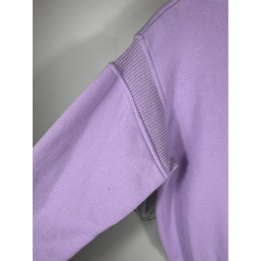 Rare Vtg 80s 90s Goolagong Purple Henley Sweatshirt Pullover Womens L Taiwan HTF