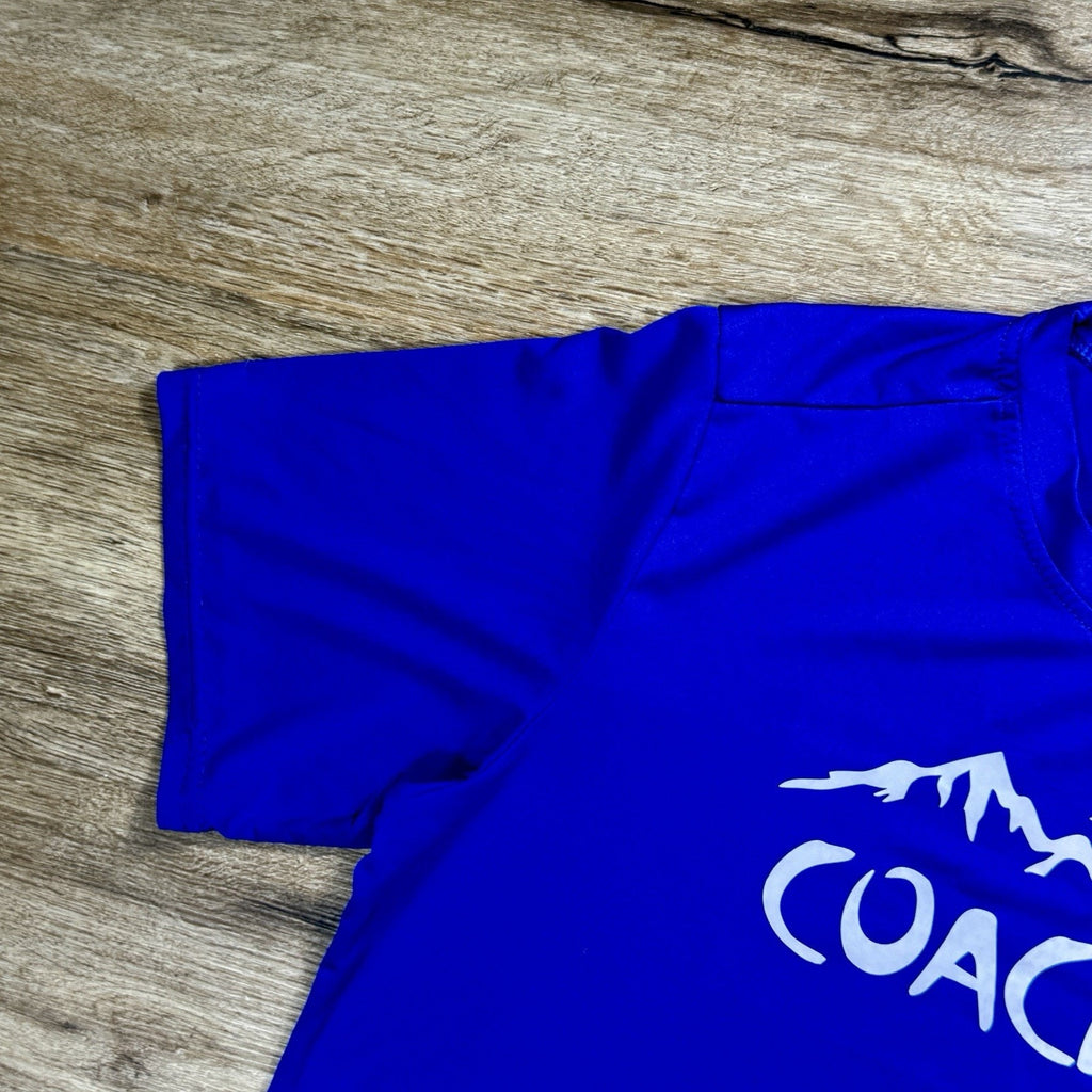 Coachella Pickleballers Music Festival Shirt Men's M Blue Pickleball Club Gym
