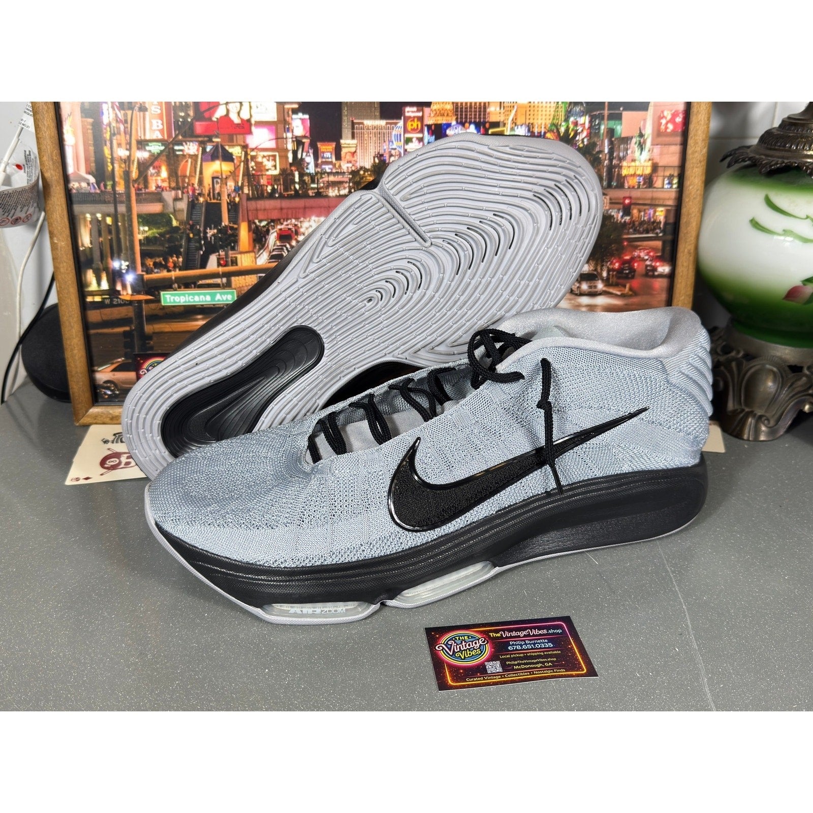 Nike Air Zoom GT Hustle 3 TB Promo Gray Black HM0268-001 Men’s Size 21