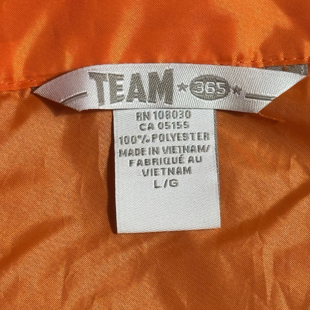 Rare Post Malone Big Ass World Tour 2025 PRG Crew Windbreaker Jacket L Orange