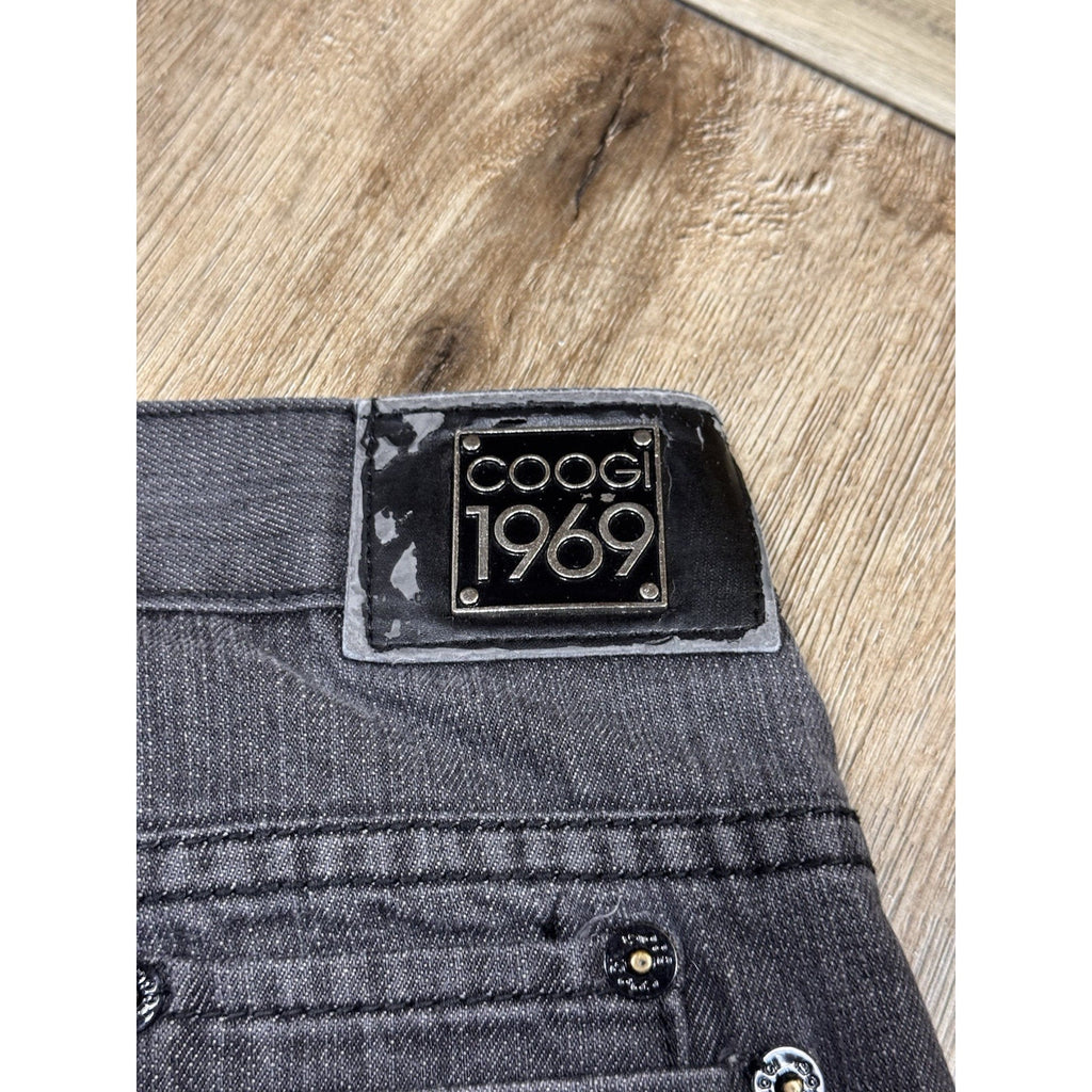 Y2K COOGI Australia Men’s Sz 42 x 35 Denim Jeans w/ Embroidered Logos Big Baggy