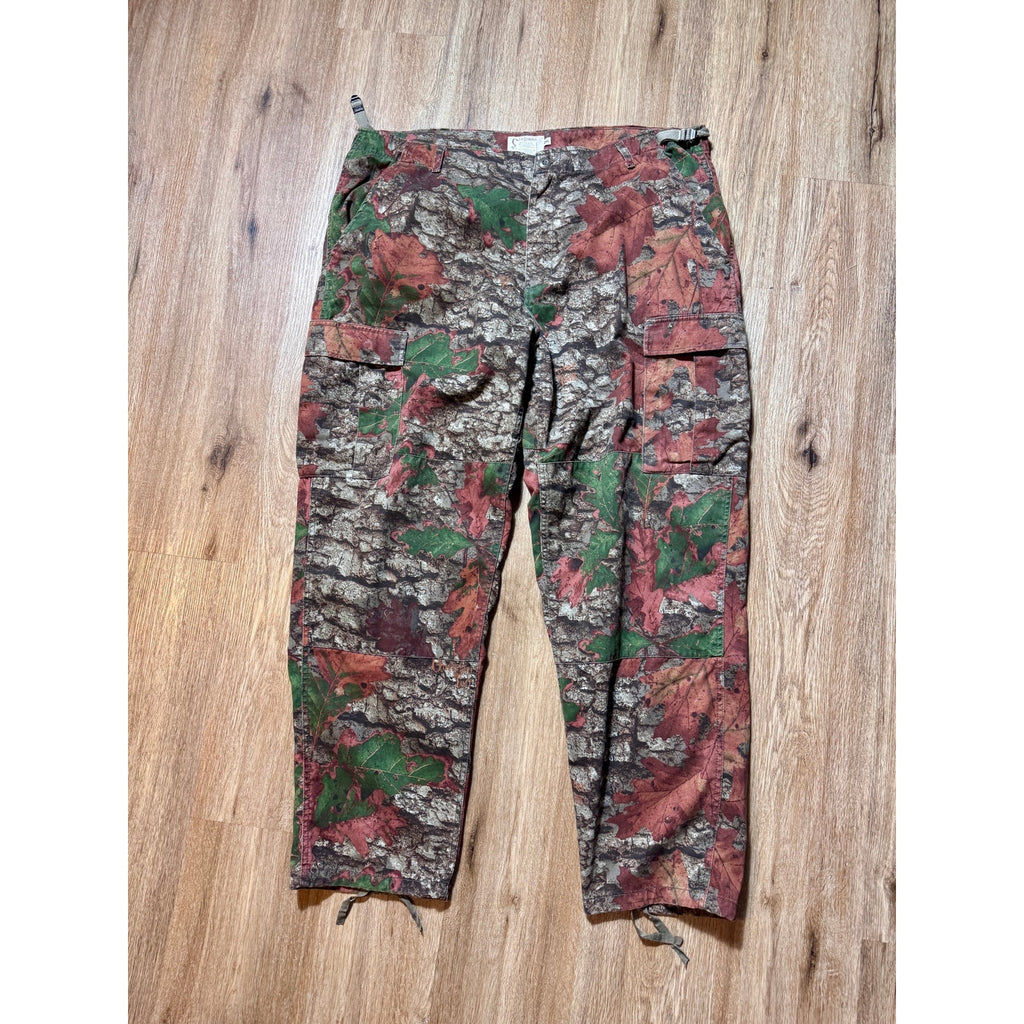 Jim Crumley Outfitter Mossy Oak Camo Cargo Hunting Pants Men’s 2XL 43x30