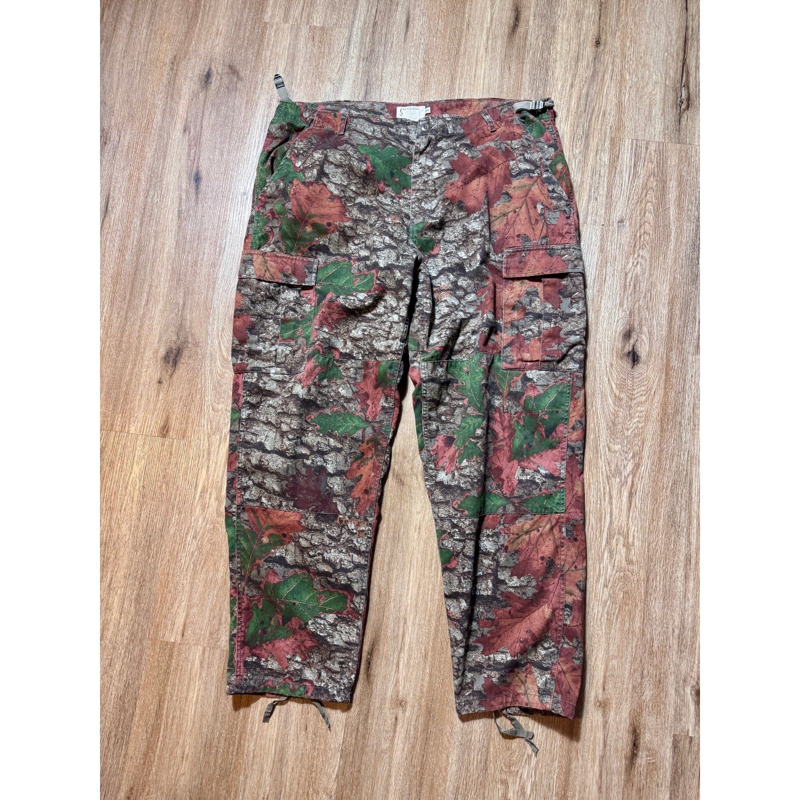 Jim Crumley Outfitter Mossy Oak Camo Cargo Hunting Pants Men’s 2XL 43x30