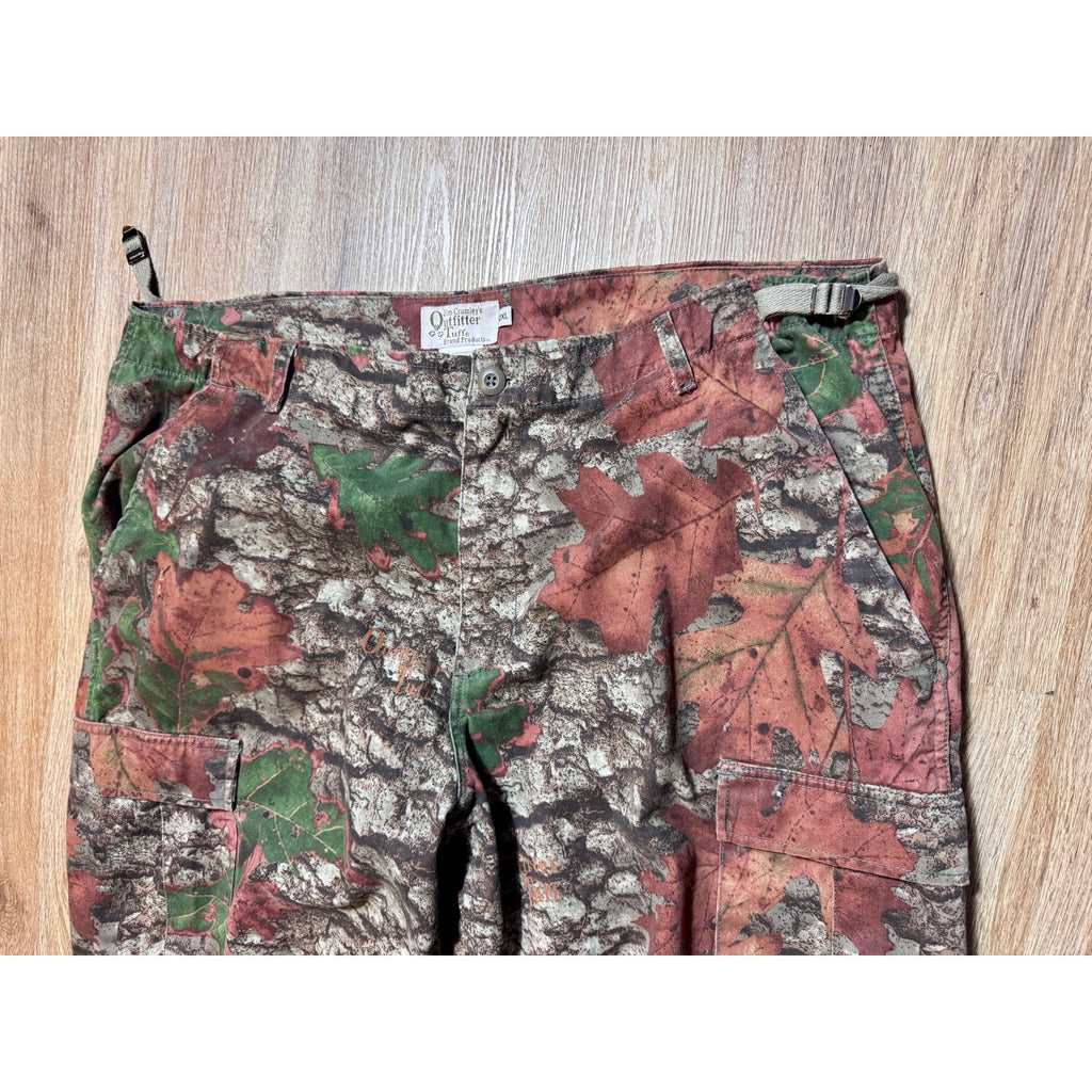 Jim Crumley Outfitter Mossy Oak Camo Cargo Hunting Pants Men’s 2XL 43x30