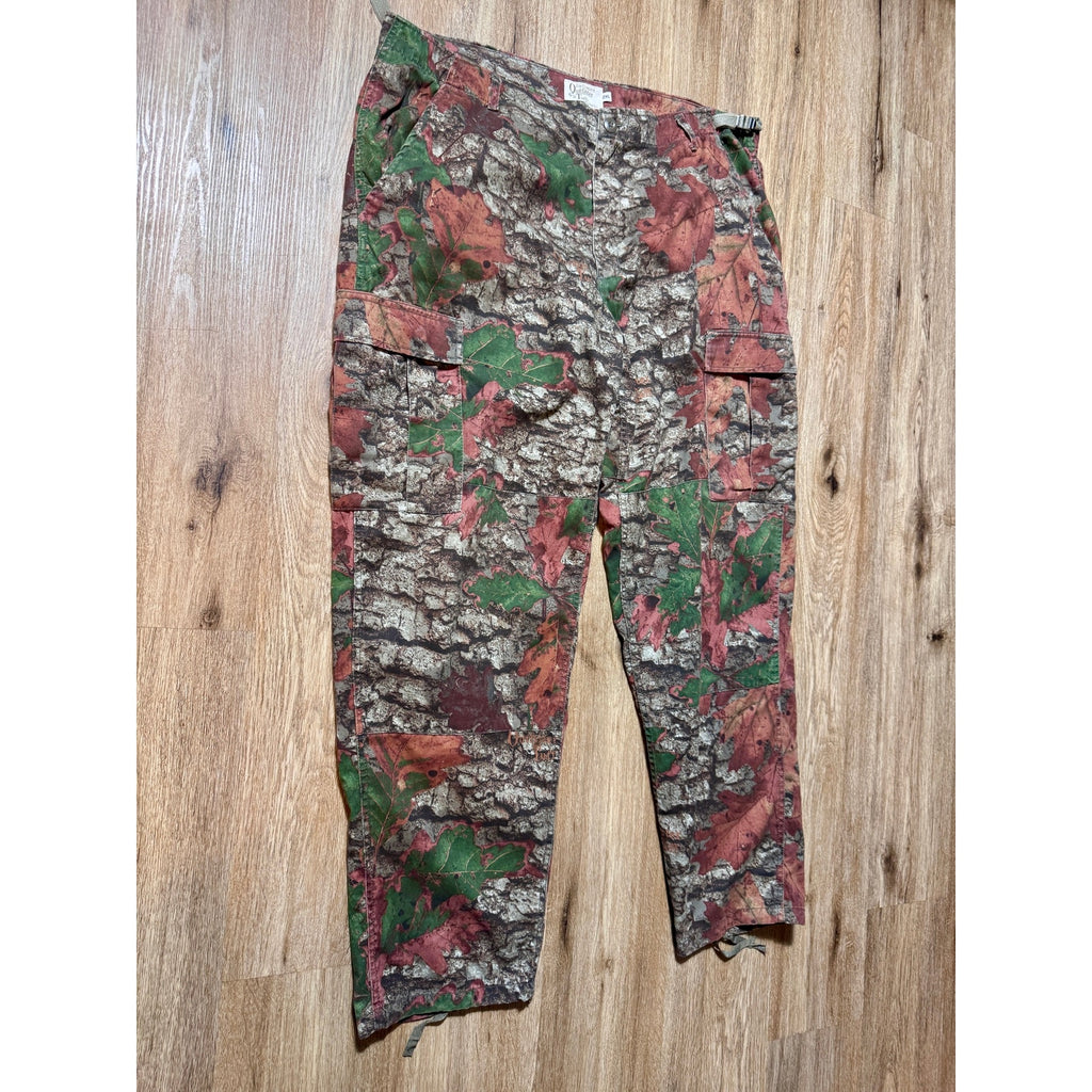 Jim Crumley Outfitter Mossy Oak Camo Cargo Hunting Pants Men’s 2XL 43x30