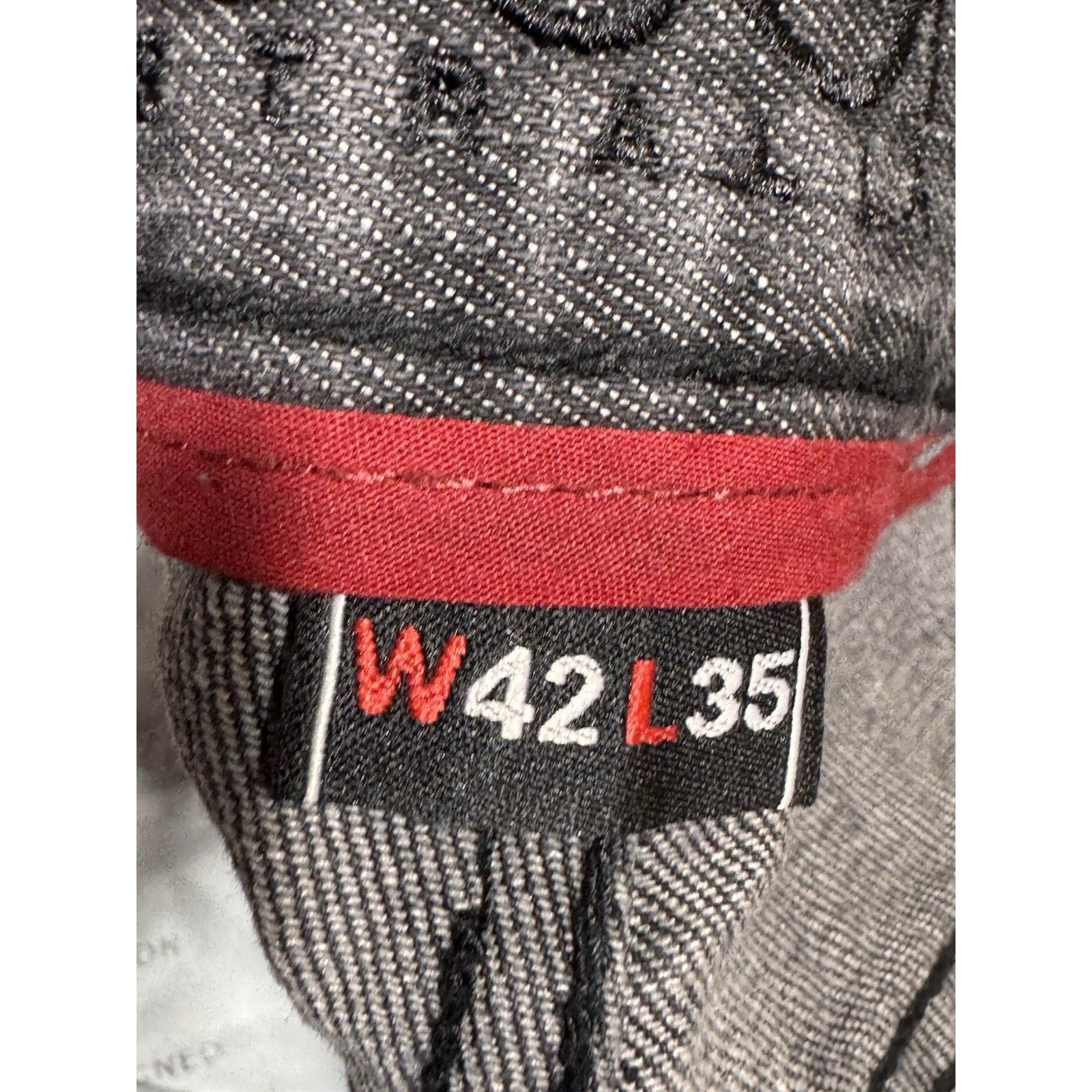 Y2K COOGI Australia Men’s Sz 42 x 35 Denim Jeans w/ Embroidered Logos Big Baggy