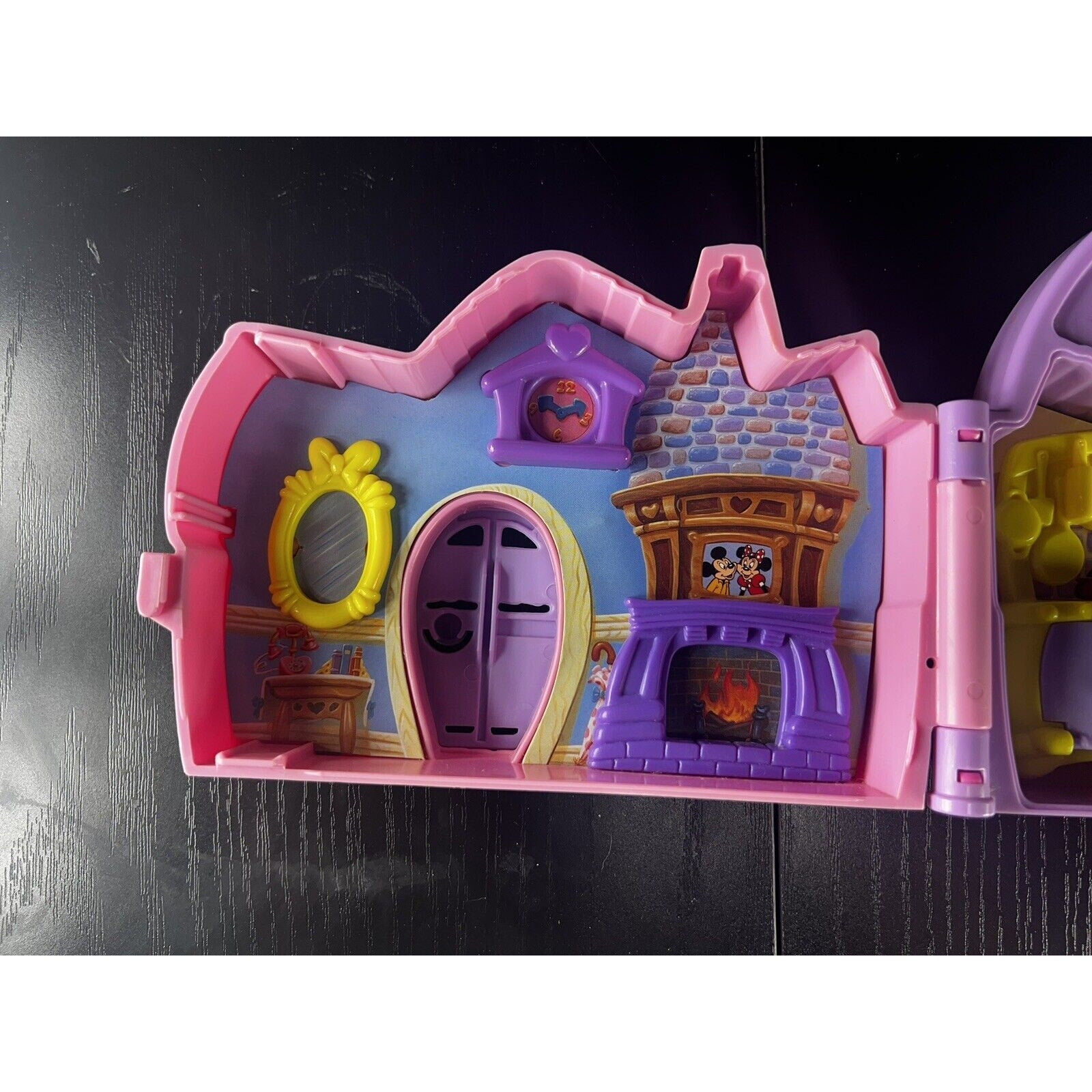 Rare 1990s Vintage Disney Mickey Mouse Playset House - Collectible Toy
