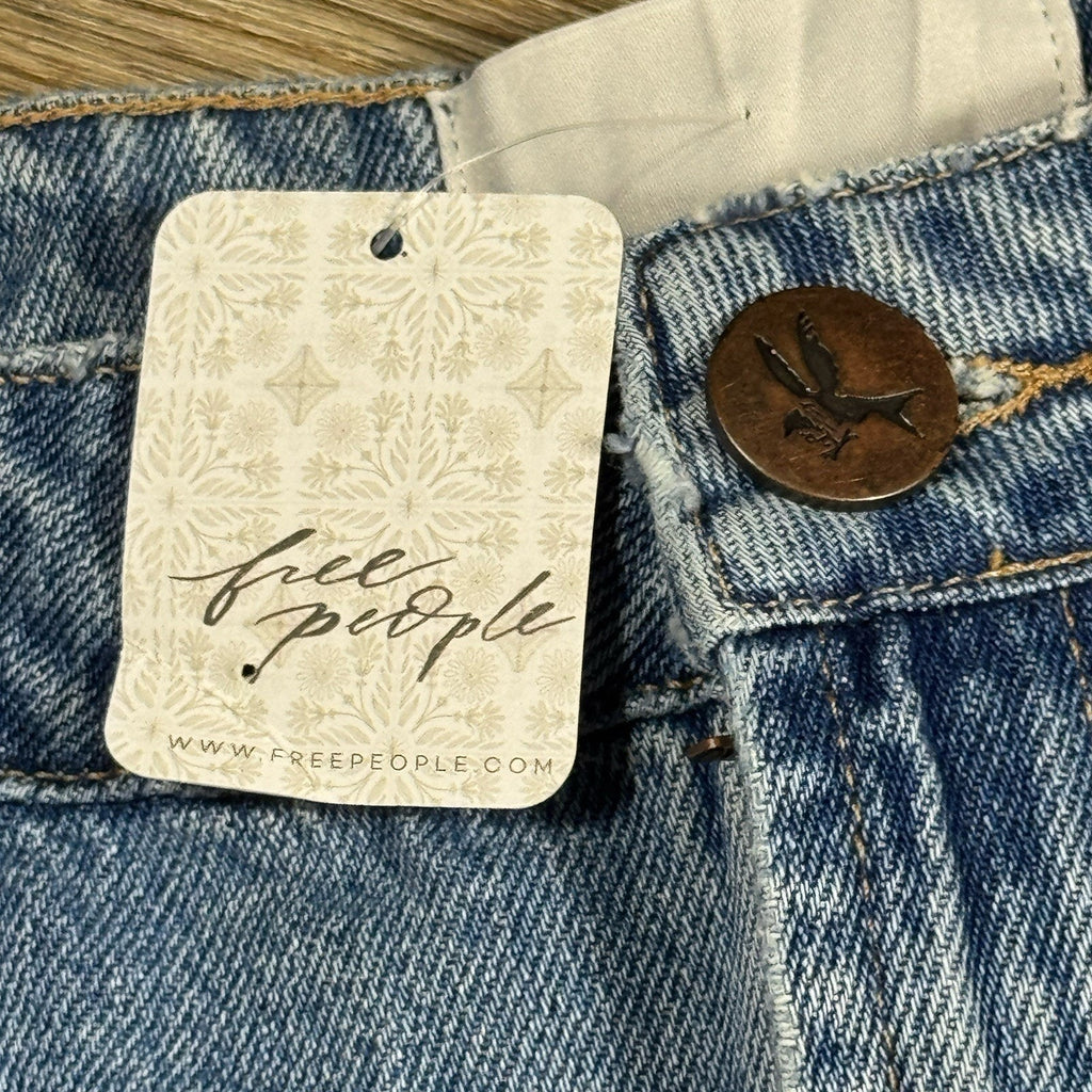 OneTeaspoon Stevies Boyfriend Denim Shorts BNWT Womens 31 34 Pacifica Distressed