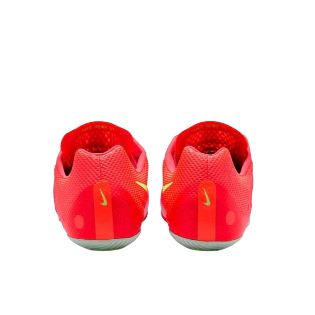 Nike Zoom Rival Sprint Track No Spikes Bright Crimson Volt FZ9663-600 Sz 11 Read
