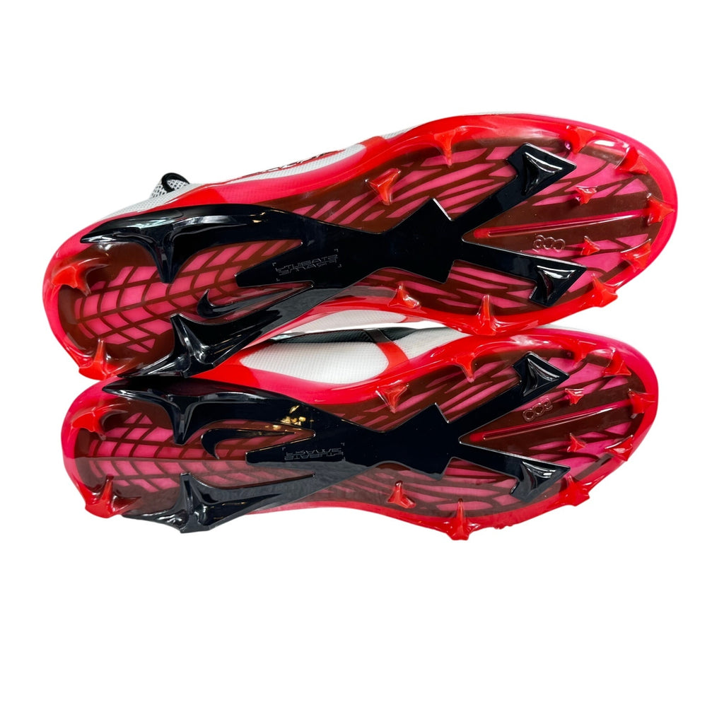 Nike Alpha Menace Elite 3 Football Cleats Mens 16 White Red New