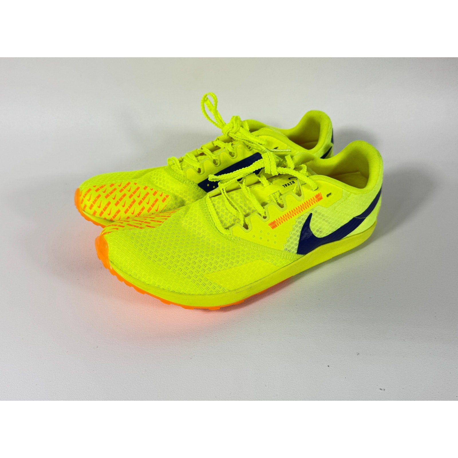 Nike Zoom Rival Sprint DX7999-701 Track Spikes Volt Orange Men’s 10 No Spikes