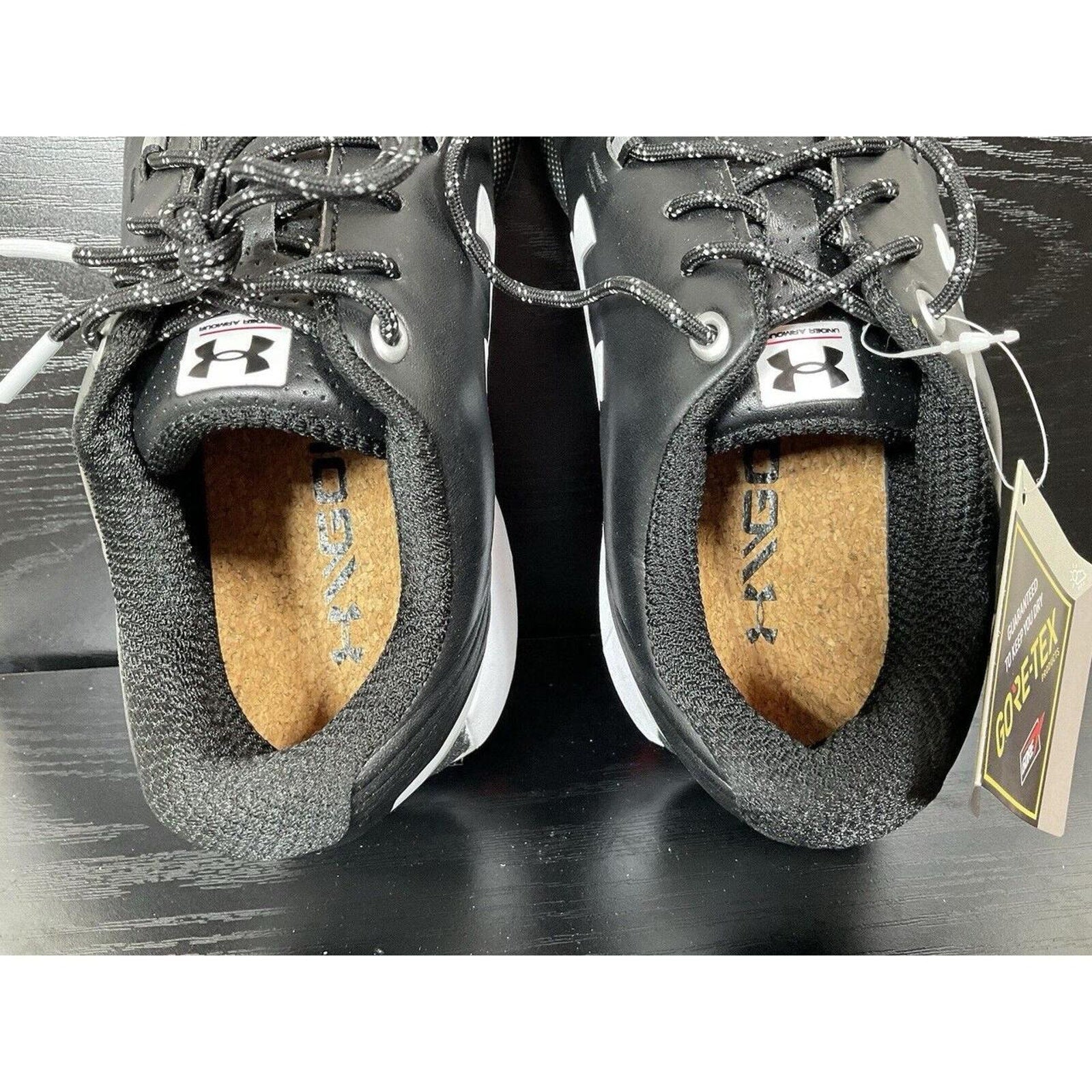 Under Armour HOVR Drive GTX E Golf Shoes Goretex 3023326-001 Mens Sz 6