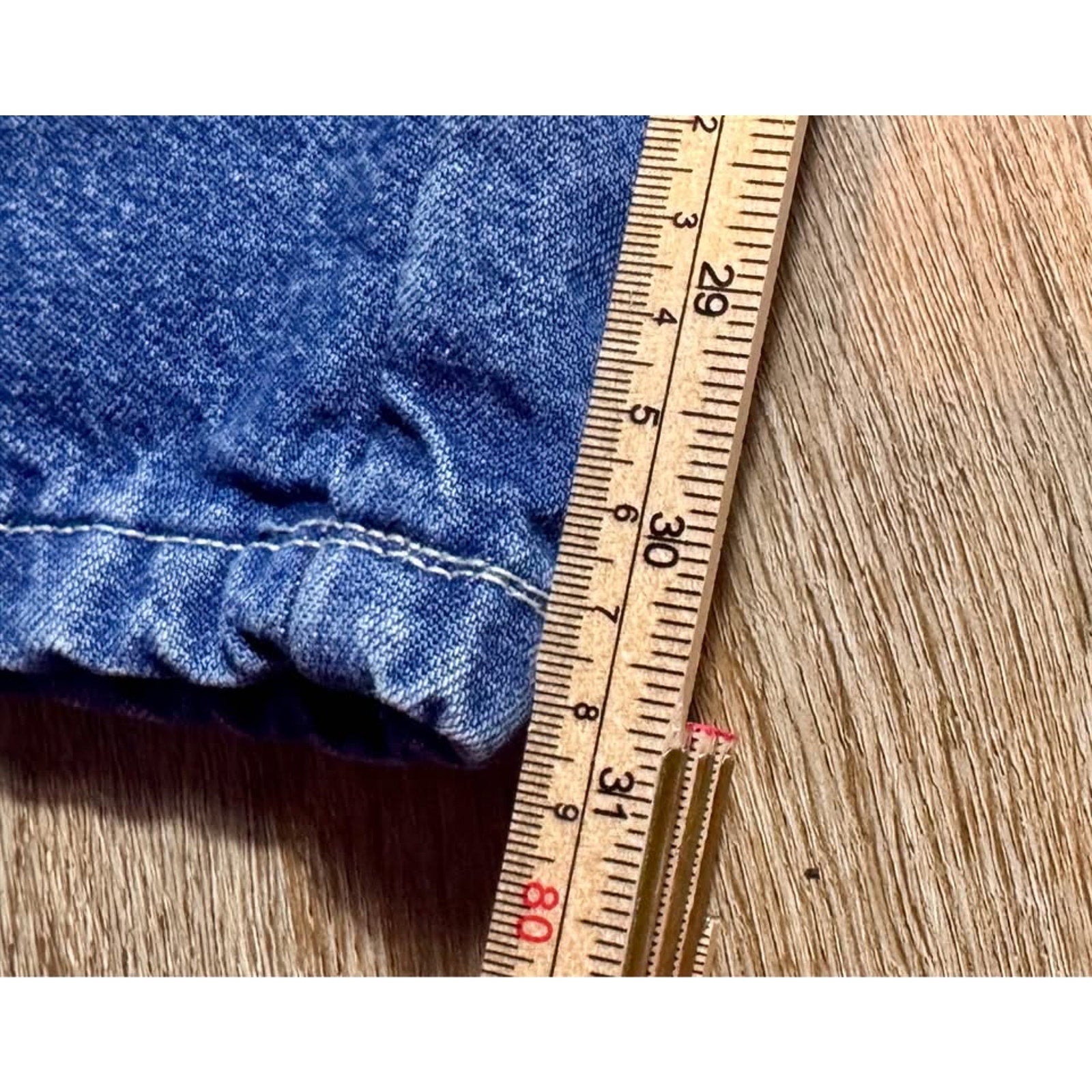 Polar King by Key flannel‑lined carpenter jeans, size 46x32, relaxed fit workwear style.