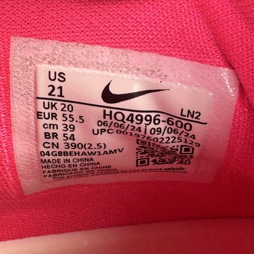 Nike Air Zoom GT Hustle 3 Kay Yow Cancer Awareness TB Promo HQ4996-600 Sz 21 PE