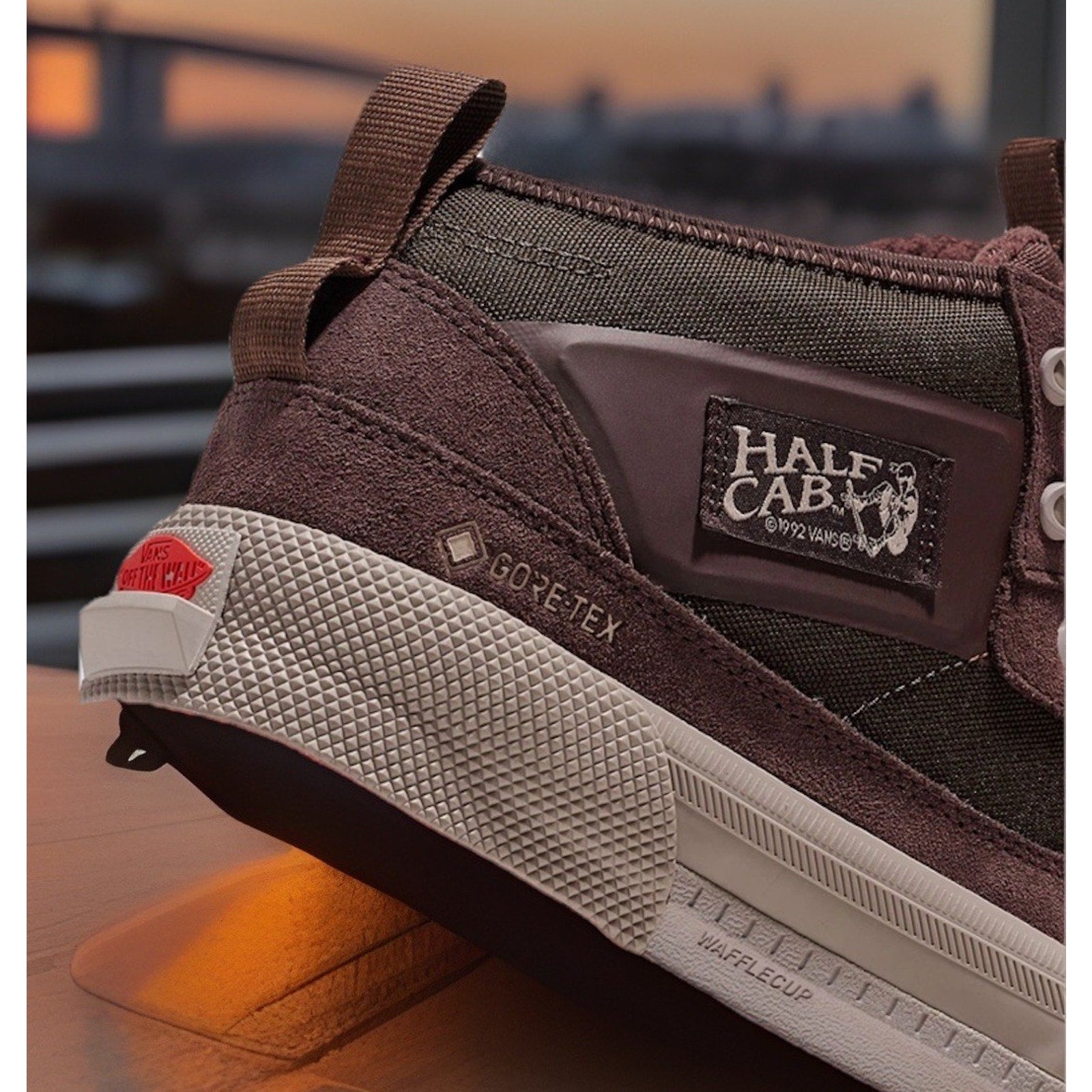 Vans Half Cab GORE-TEX MTE Boot Bitter Chocolate Brown Men’s Sz8 - W 9.5 EU 40.5