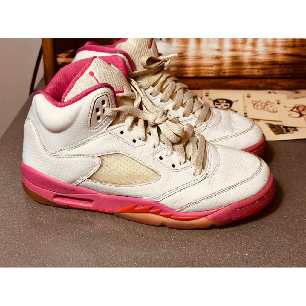Nike Air Jordan 5 Retro GS “Pinksicle” 440892-168 Pink Girls 6Y / Women’s 7.5