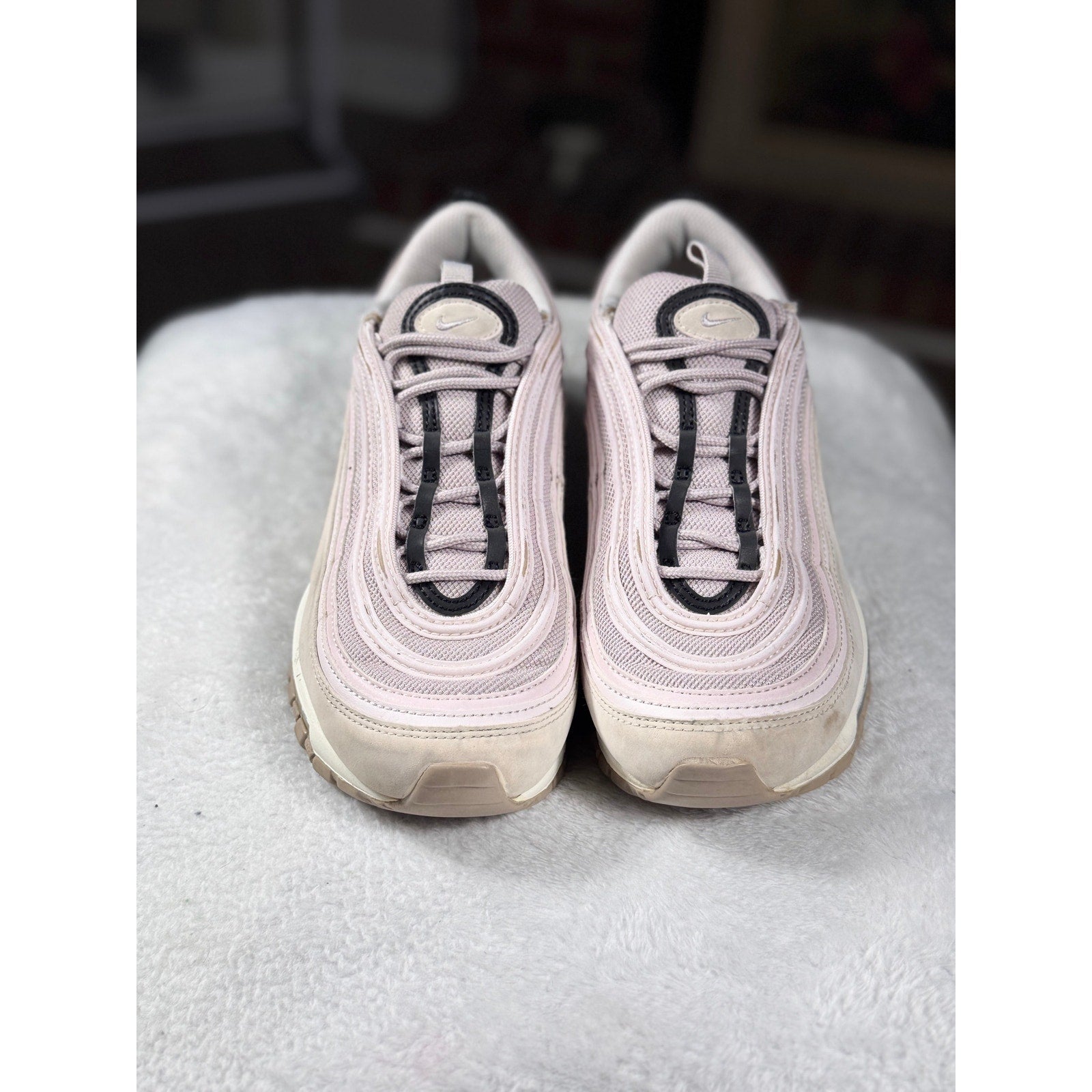 Nike Air Max 97 Pink Oxford Barely Rose Women’s Running Shoes 921733-602 Sz 9