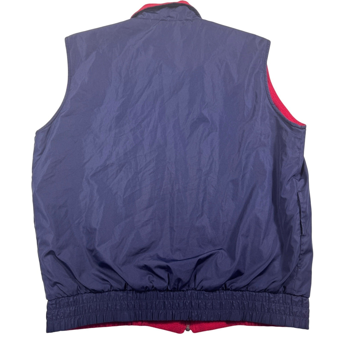 Vtg Polo Sport Golf Ralph Lauren Reversible Vest Men’s XL Navy Red Fleece 90s
