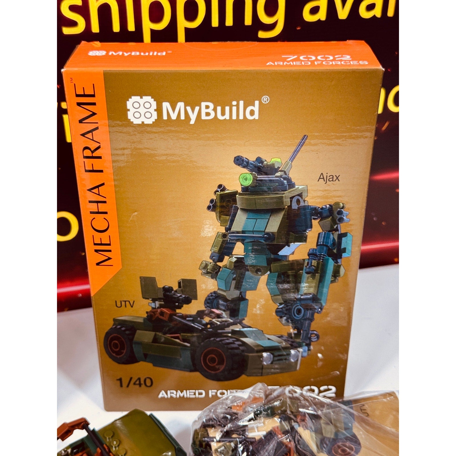 MyBuild Mecha Frame Robot Building Block Lot 7002 Ajax + 5017 Keiji 2 + Multi Mech Bundle