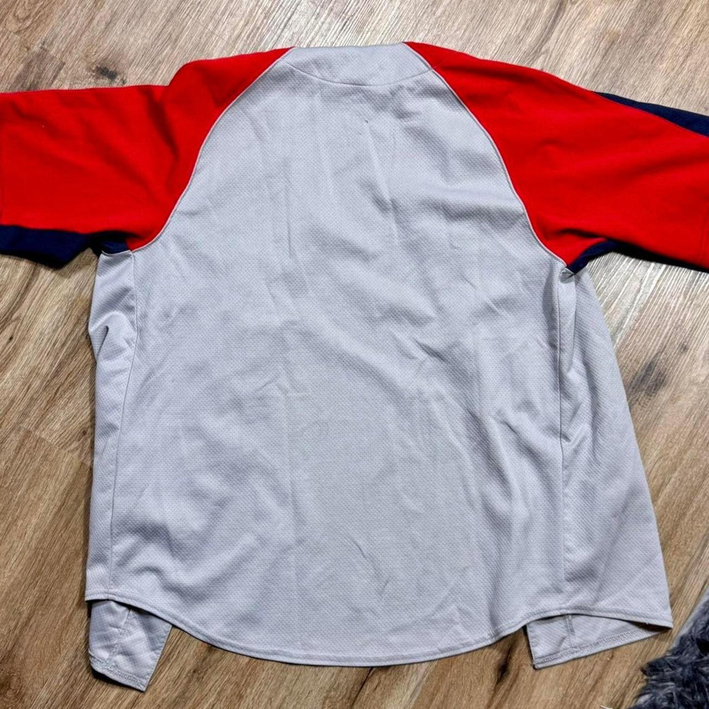 Atlanta Braves Baseball Dynasty Series 1995 Jersey Gray Navy Red Men’s M