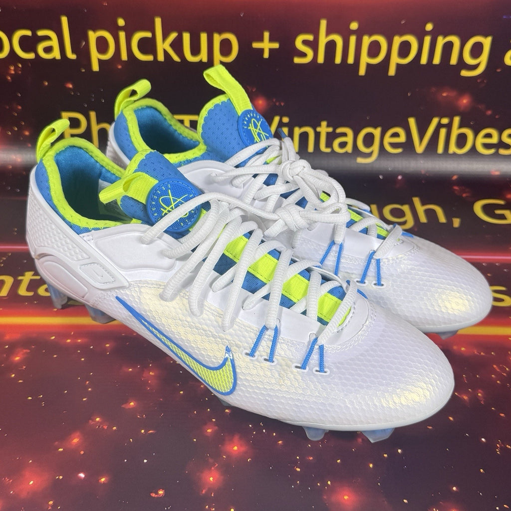 Nike Huarache 9 Elite Low LAX SE Lacrosse Cleats Men's Size 9.5 FV6147-100 New