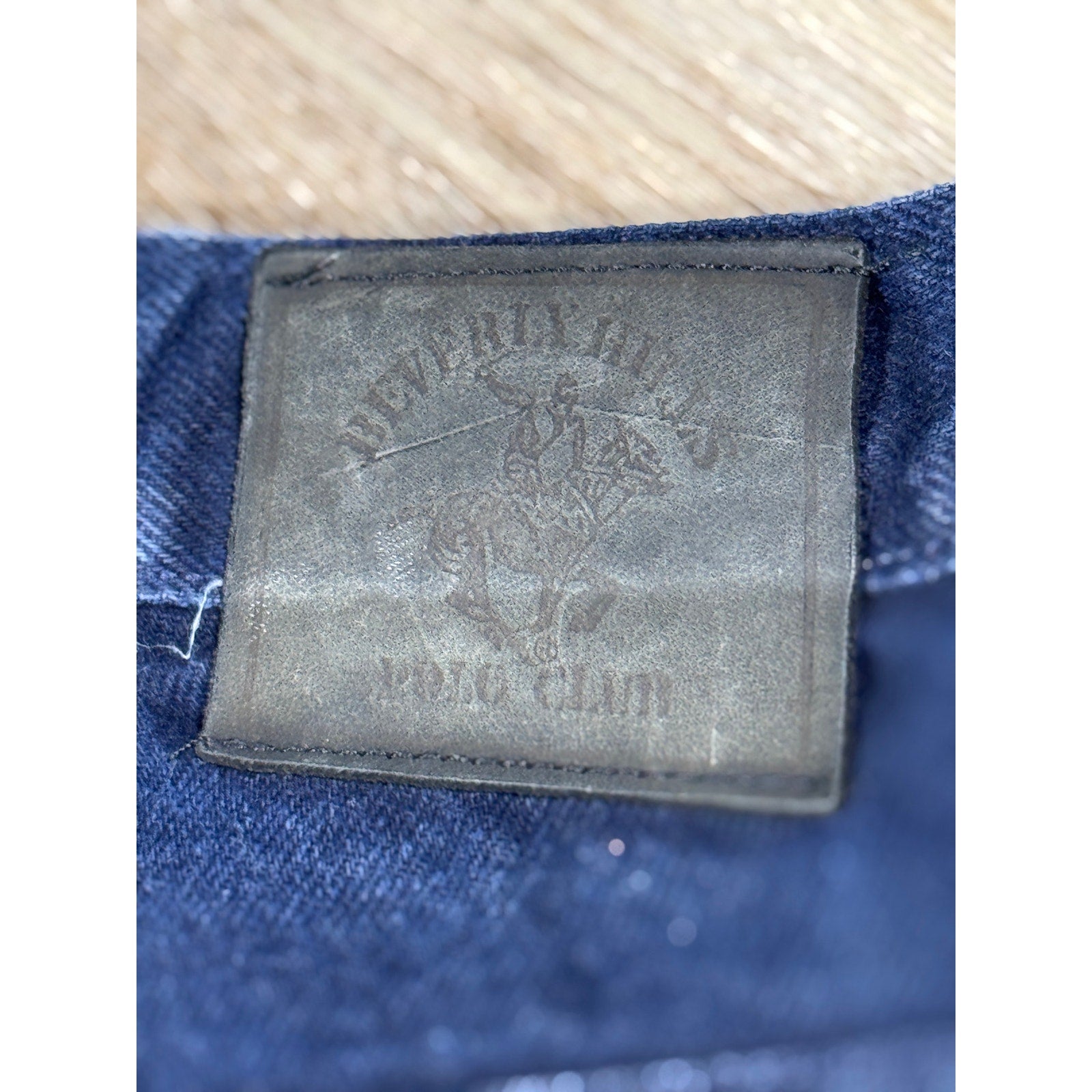 Vintage Beverly Hills Polo Club Baggy Jeans 36x32 90s Made USA Y2K Hip Hop Denim