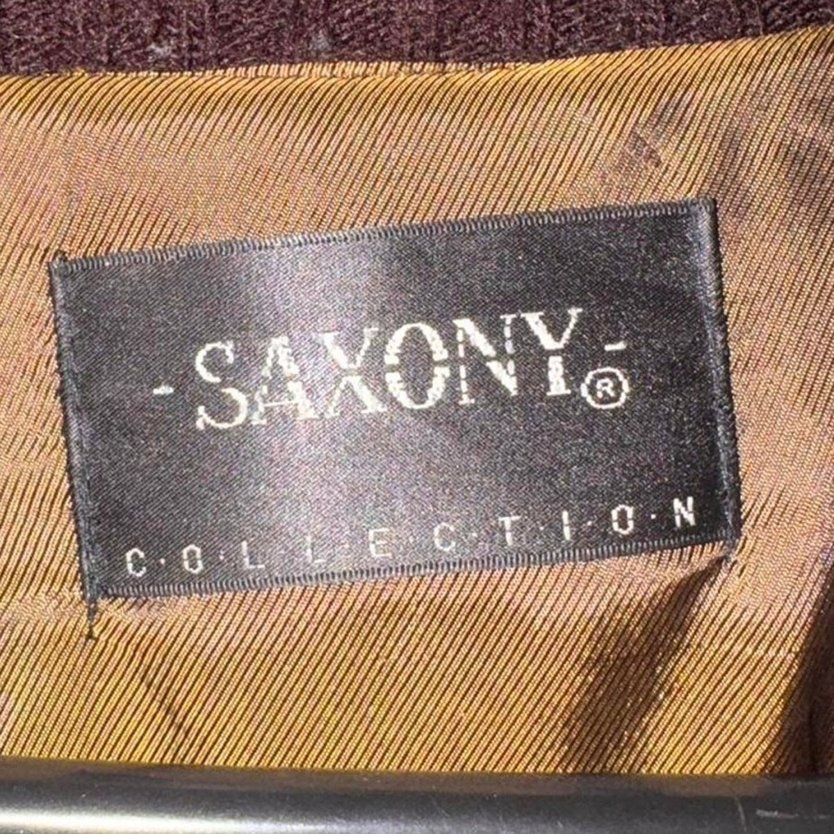 Vintage Saxony Collection Patchwork Leather Jacket 90s Artwear 3X