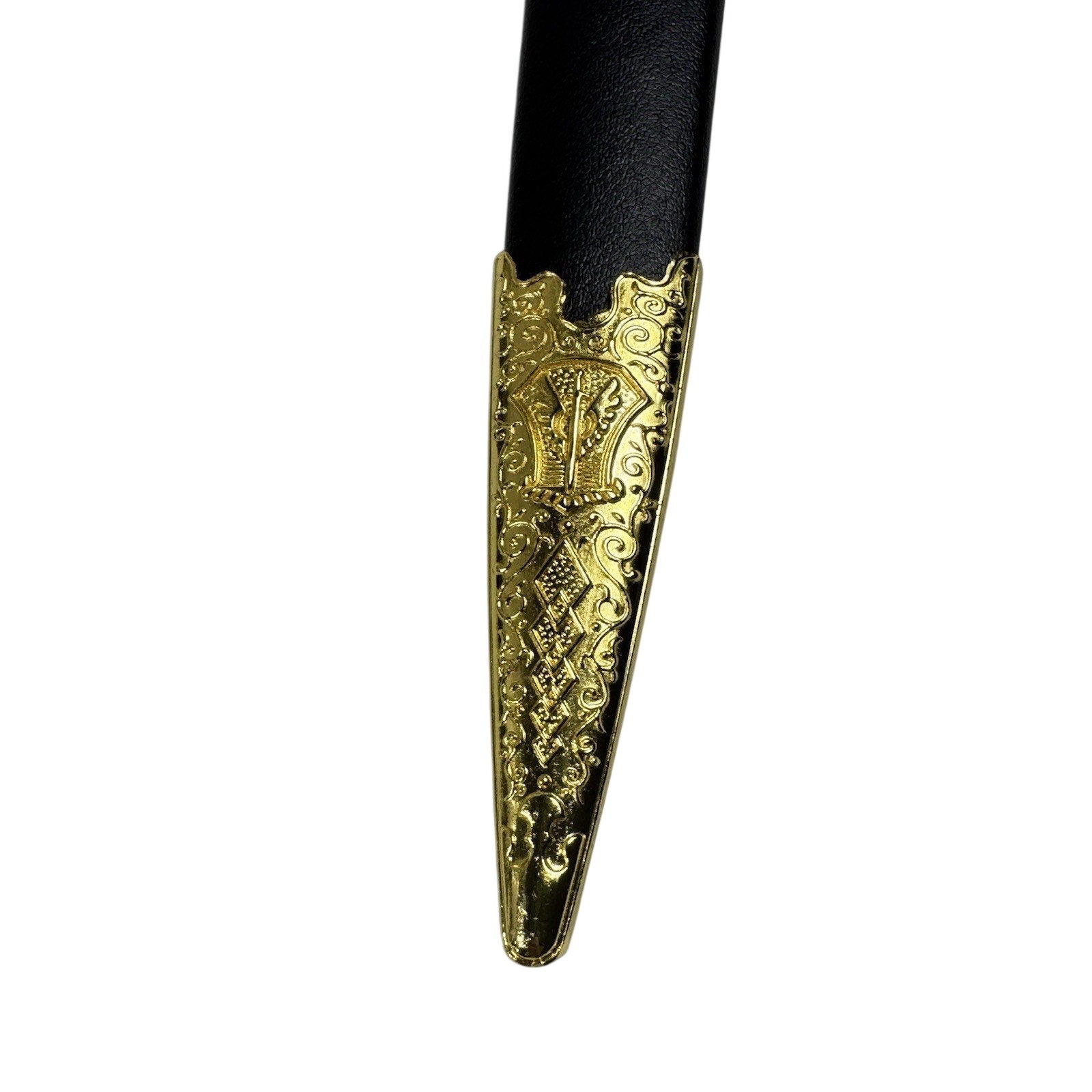 Freemason Masonic Ceremonial Dagger Sword 21.3 in Stainless, Engraved Scabbard