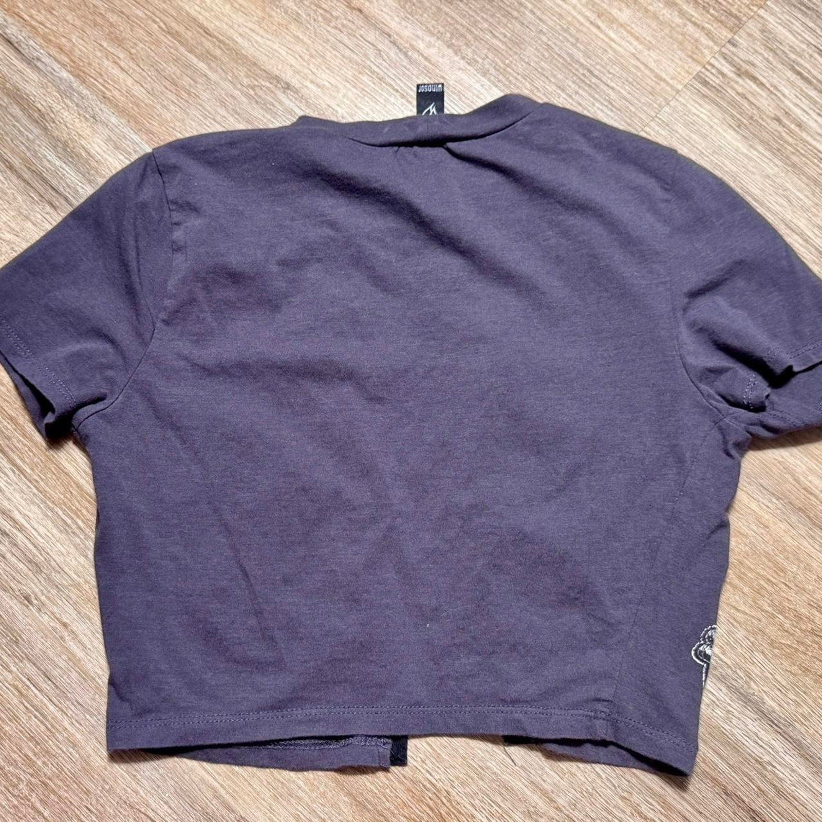 Y2k motorcycle graphic chain lace