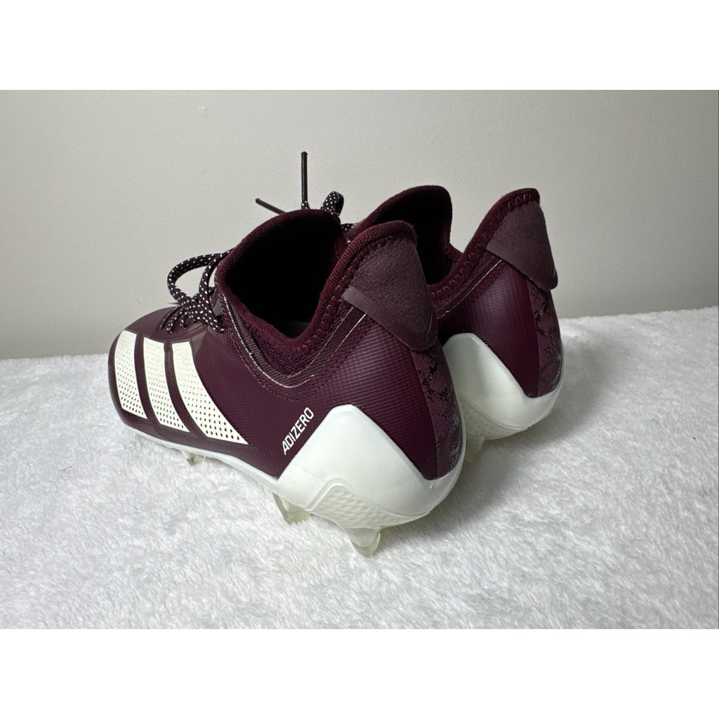Adidas Adizero Electric.1 Football Cleats Men’s Sz 7.5 Maroon White NFL New