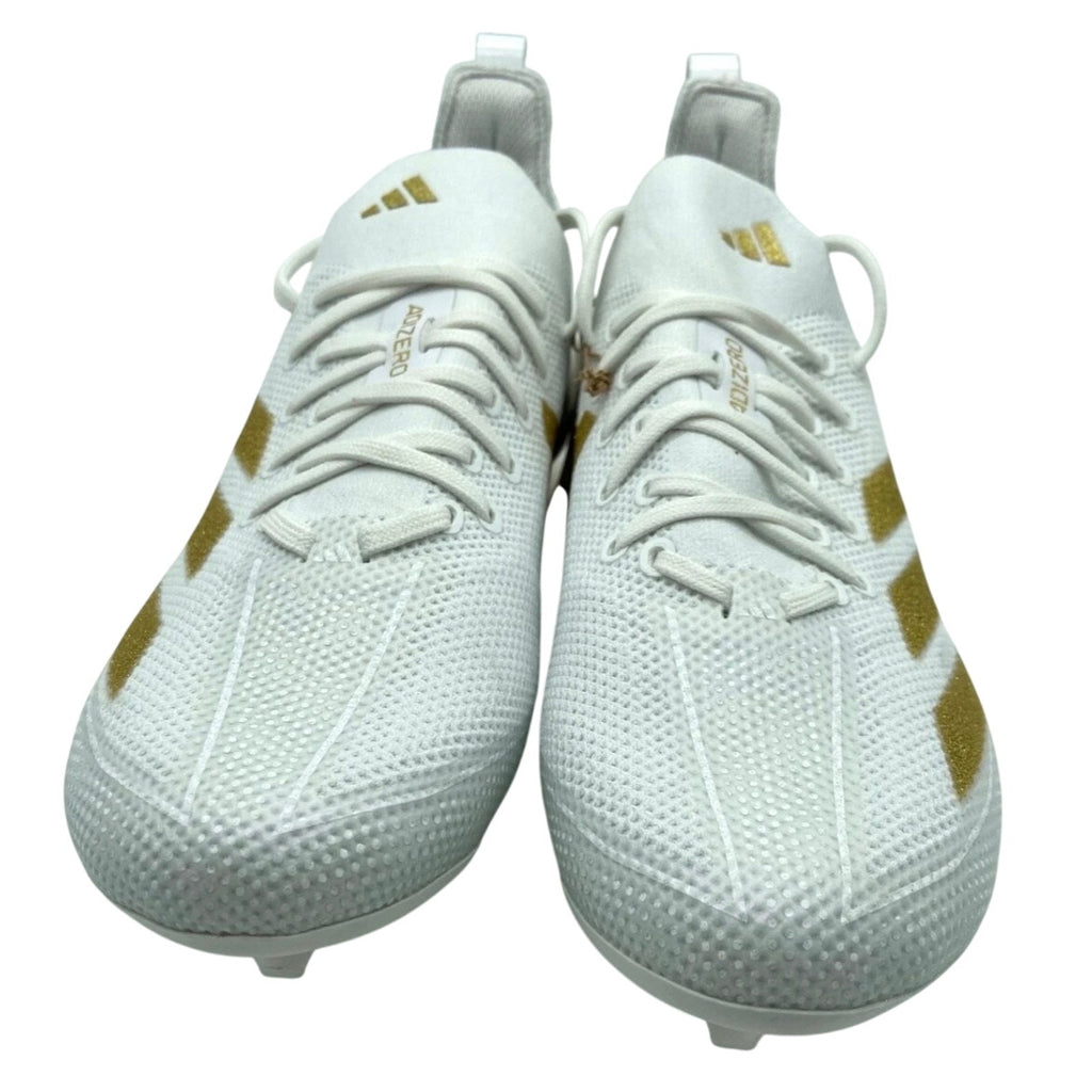 Adidas Adizero Electric+ Football Cleats White Gold IE3287 Men’s 11 New NWT