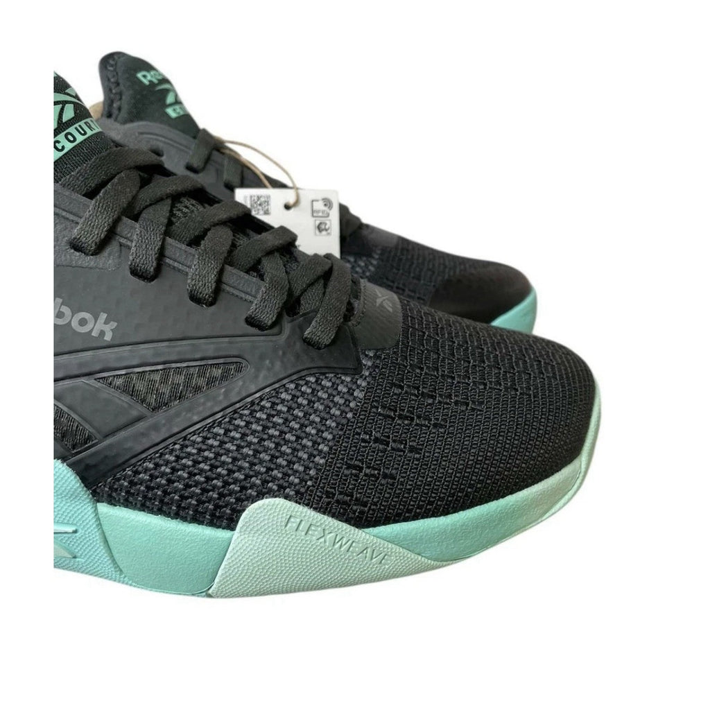 Reebok Sneaker Training 100212266 Nano Court Grey Purple Aqua Men’s 9 Women 10.5