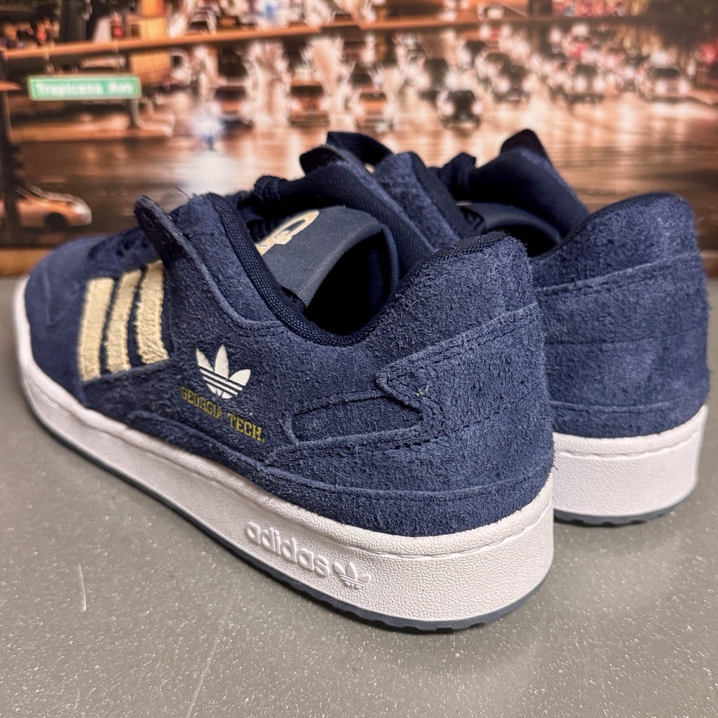 adidas Forum Low Georgia Tech Yellow Jackets Men’s 11 Sneakers Casual Shoes NCAA