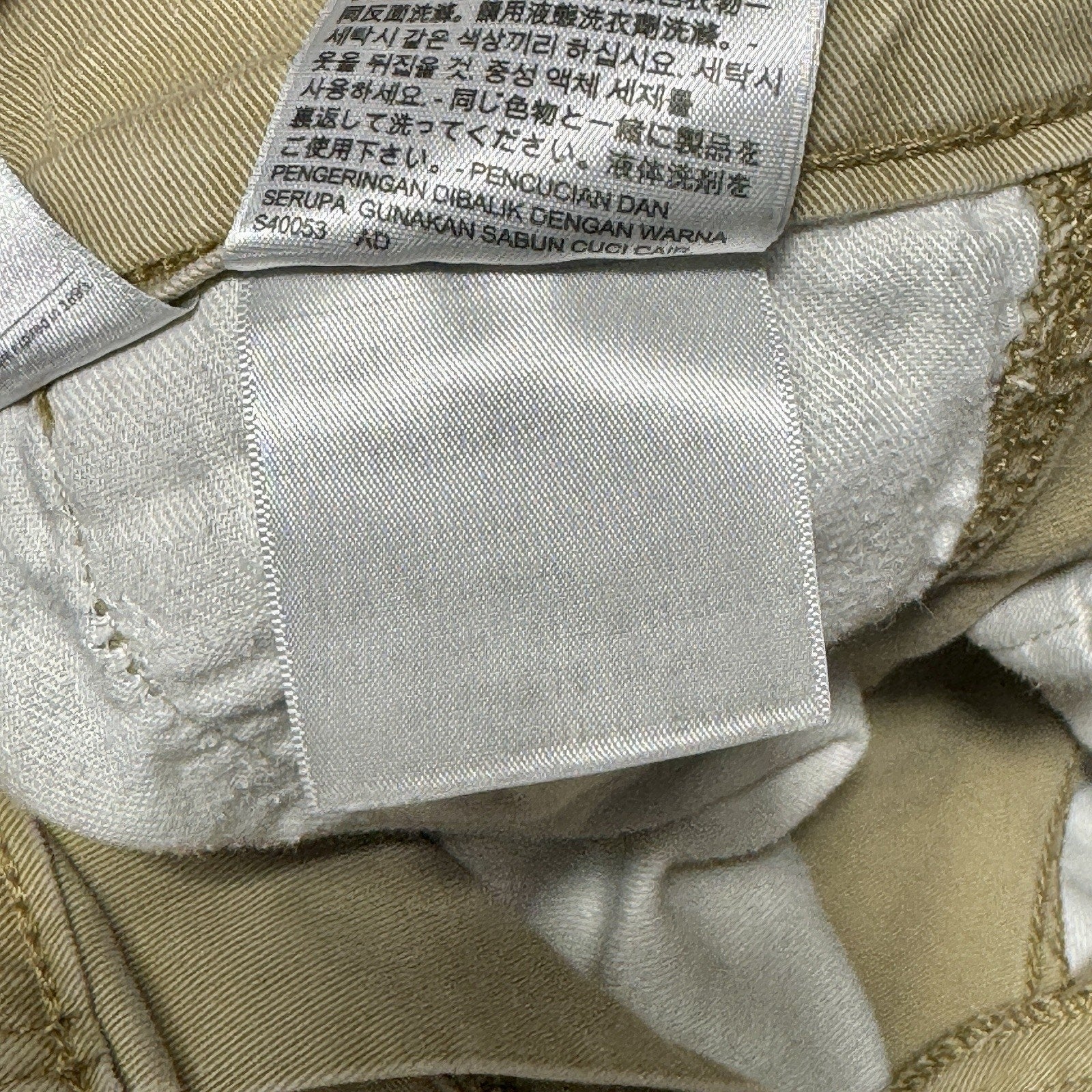 Levi's Cargo Pants Men's 34x30 Khaki Beige Utility Military Tactical Hiking Y2K