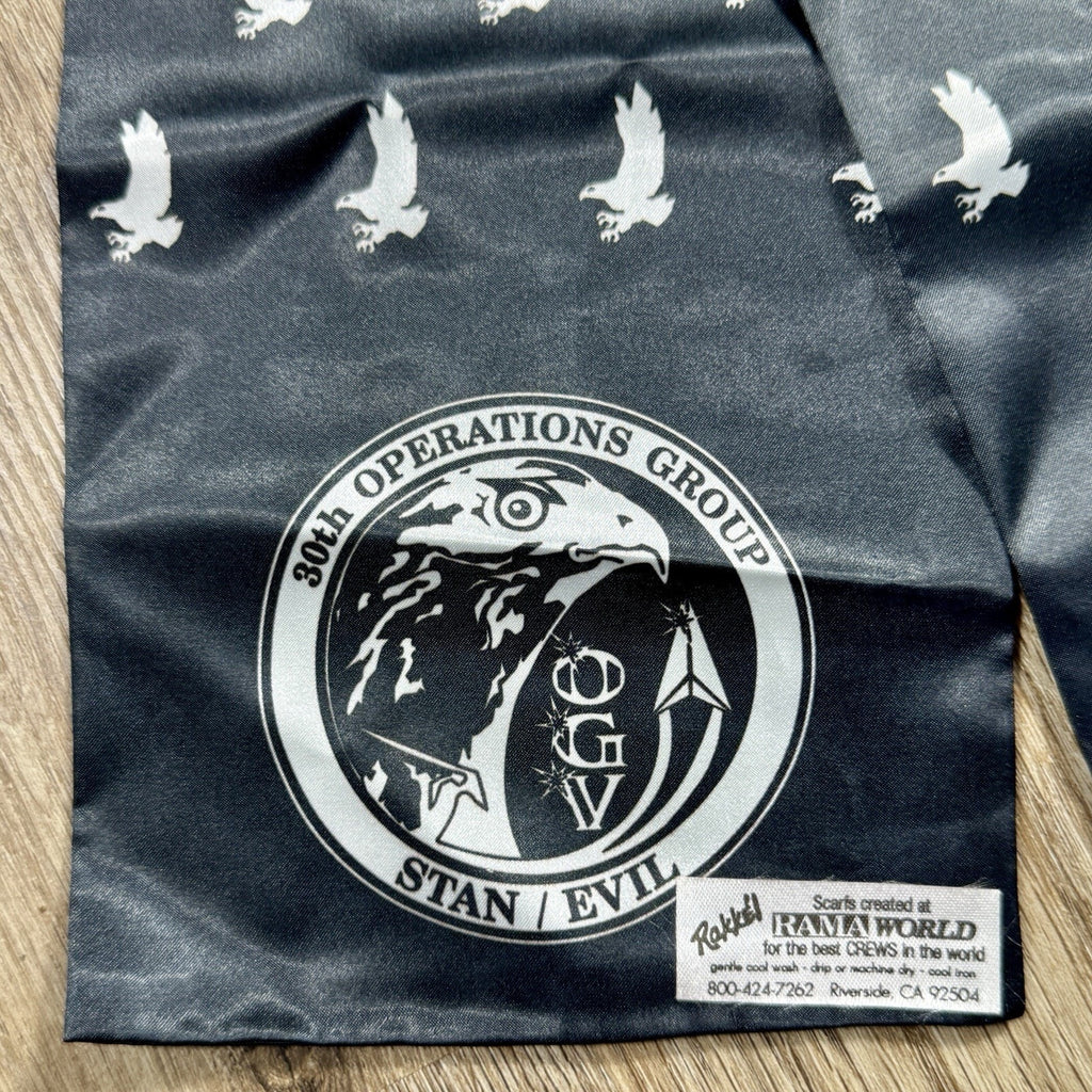 30th Operations Group OGV Stan/Evil RAMA World Military Flight Crew Scarf USAF