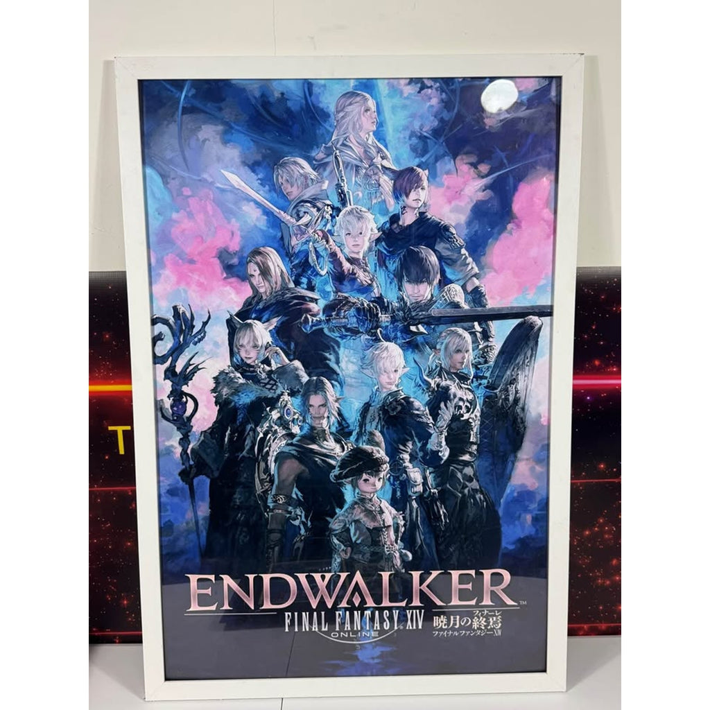 Final Fantasy XIV Endwalker Framed Poster / Wall Art 27x39 Large Gaming Decor