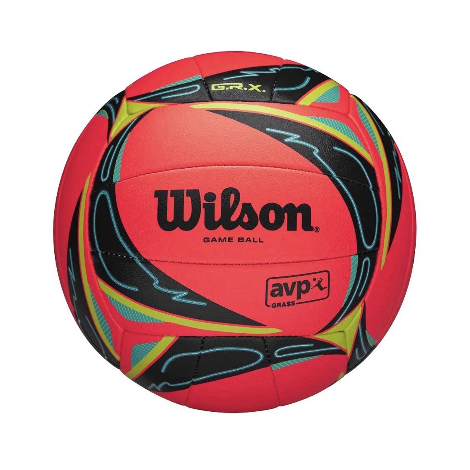 Wilson AVP GRX Grass Game Ball Volleyball Official Size New in Box Neon Pink