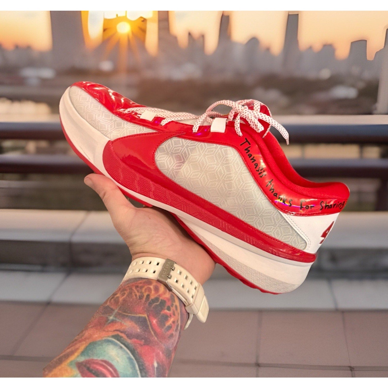 Nike Zoom Freak 5 All-Star Game 2024 Red White Sz 14 FV1933-600 Giannis