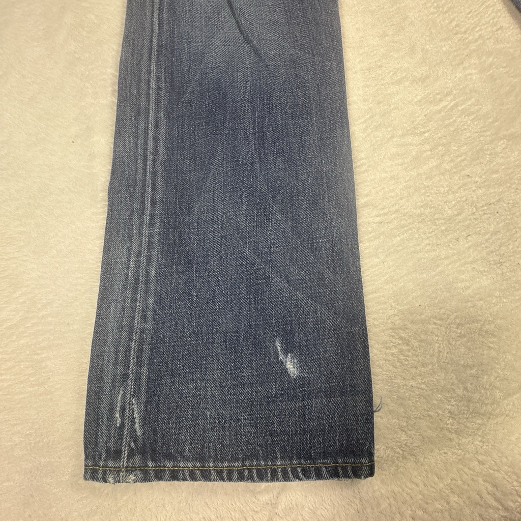 Vintage Polo Ralph Lauren Classic 67 Jeans Mens 32 x 32 Bootcut Split Hem Y2K