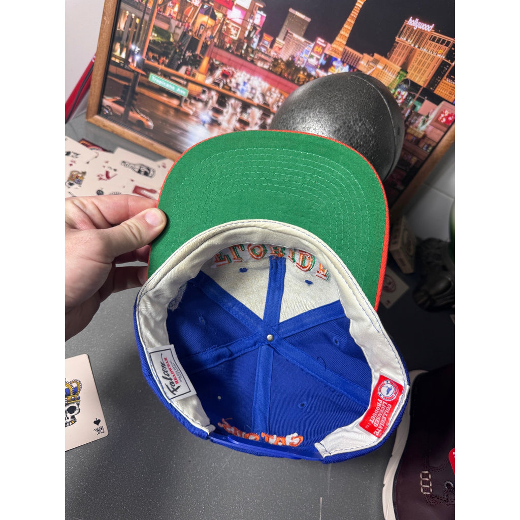 Vintage Florida Gators Snapback Hat Falcon Headwear 90s NCAA Big Logo Cap