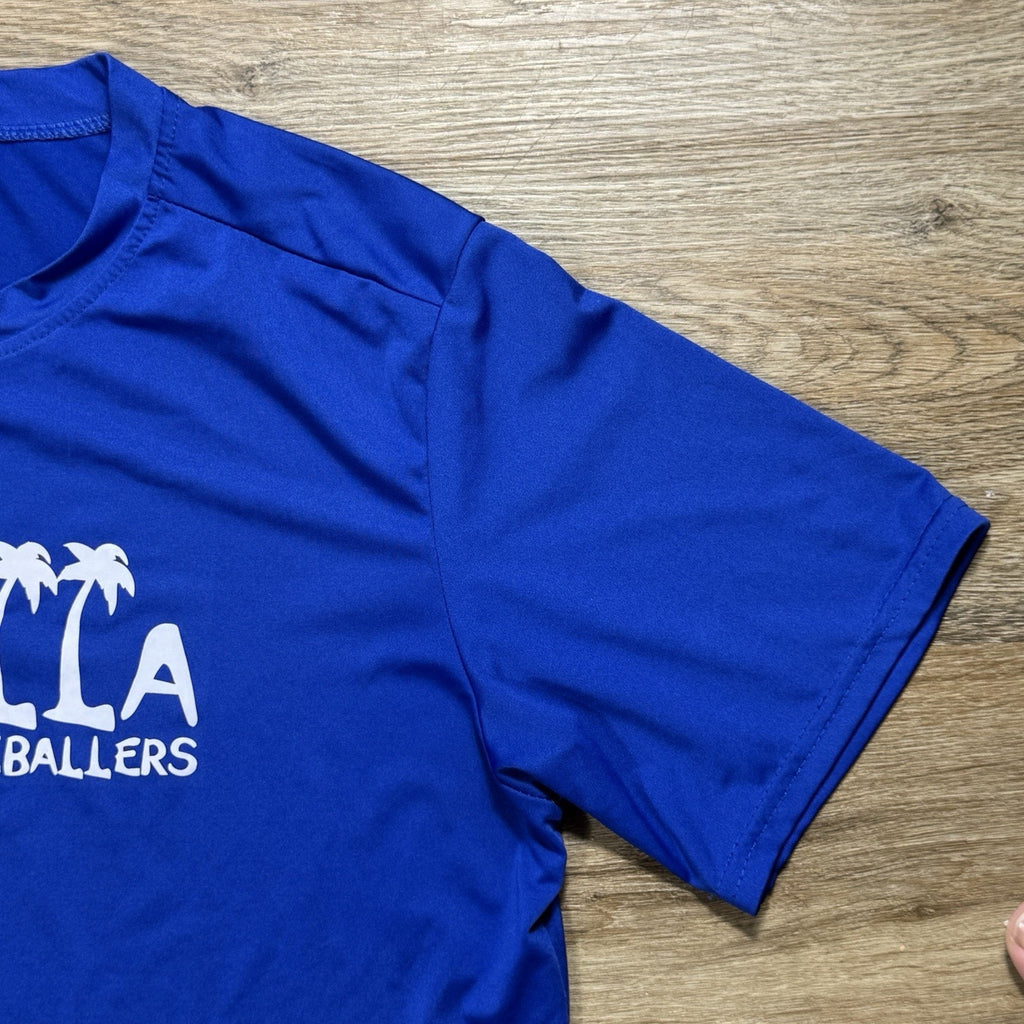 Coachella Pickleballers Music Festival Shirt Men's M Blue Pickleball Club Gym