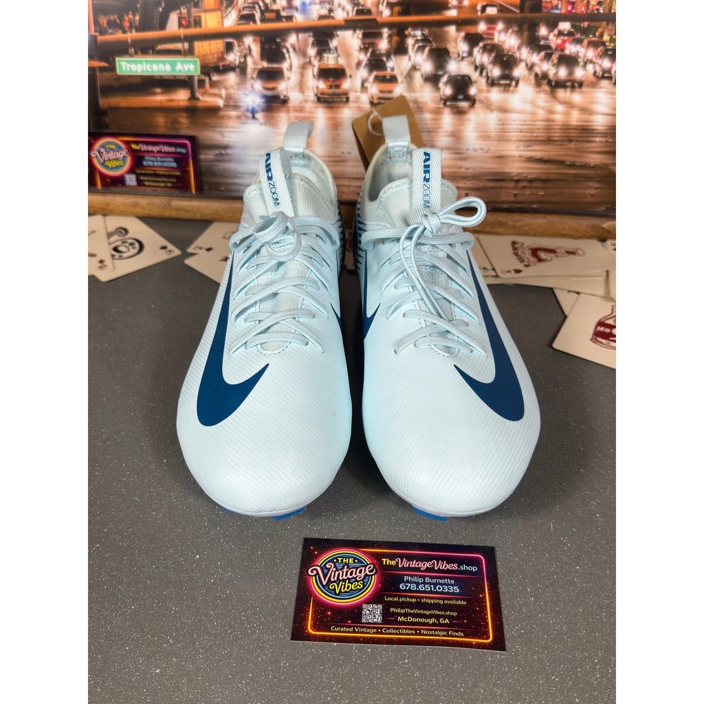 Nike Mercurial Air Zoom Soccer Cleats FQ8392-400 Men’s 5 5Y Women’s 6.5 Blue FG