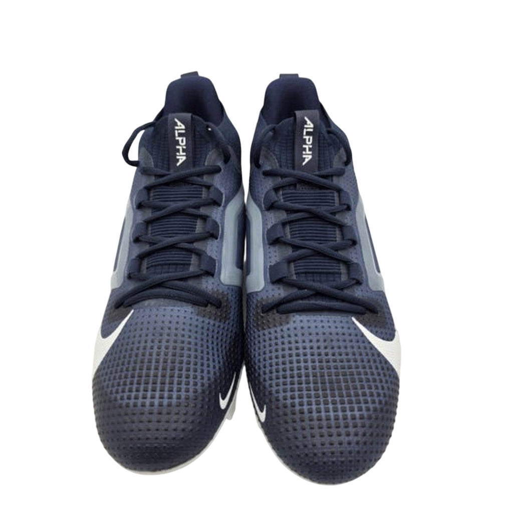 Nike Alpha Menace 4 Pro Football Cleats College Navy Blue White Sz 14 IB2501-400