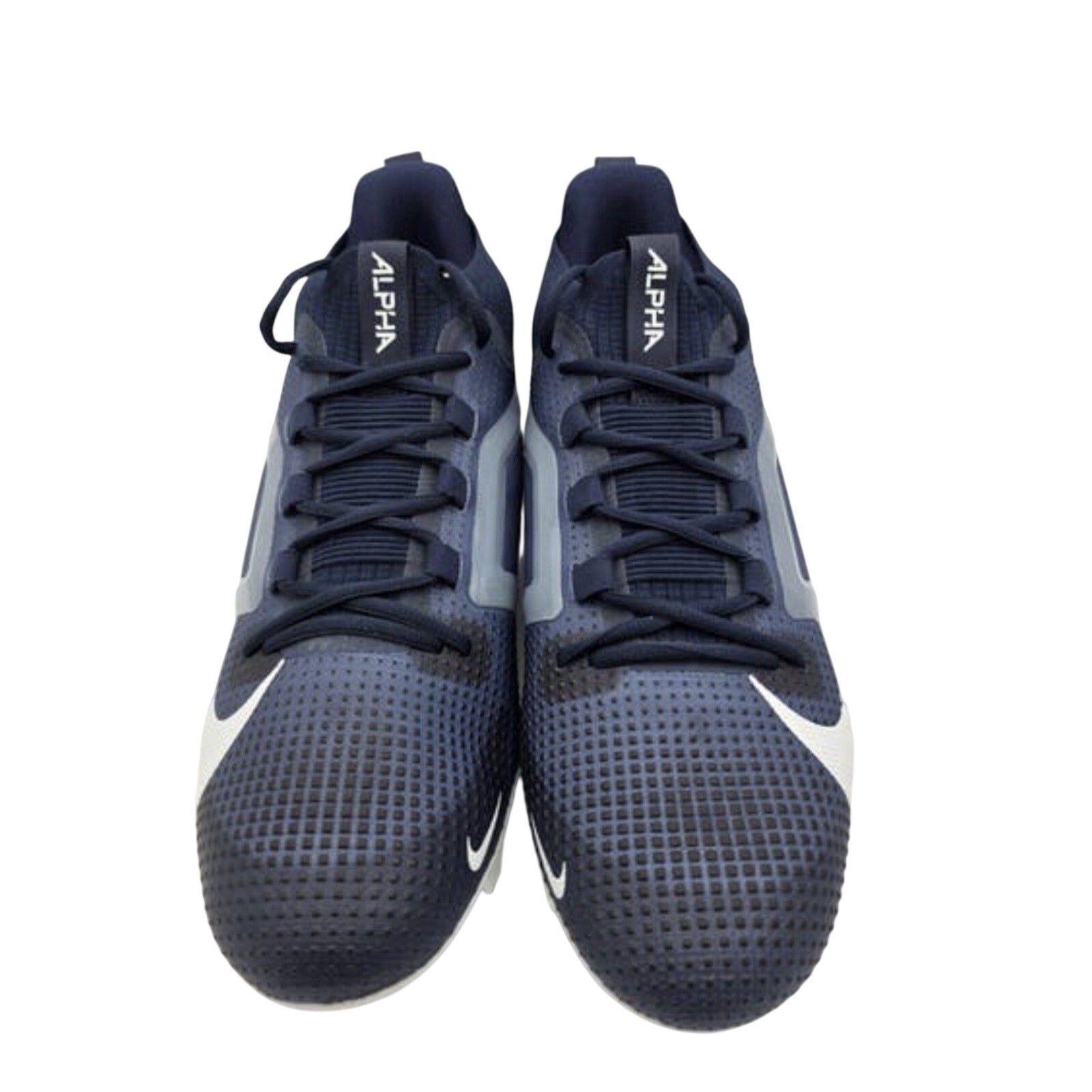 Nike Alpha Menace 4 Pro Football Cleats College Navy Blue White Sz 14 IB2501-400