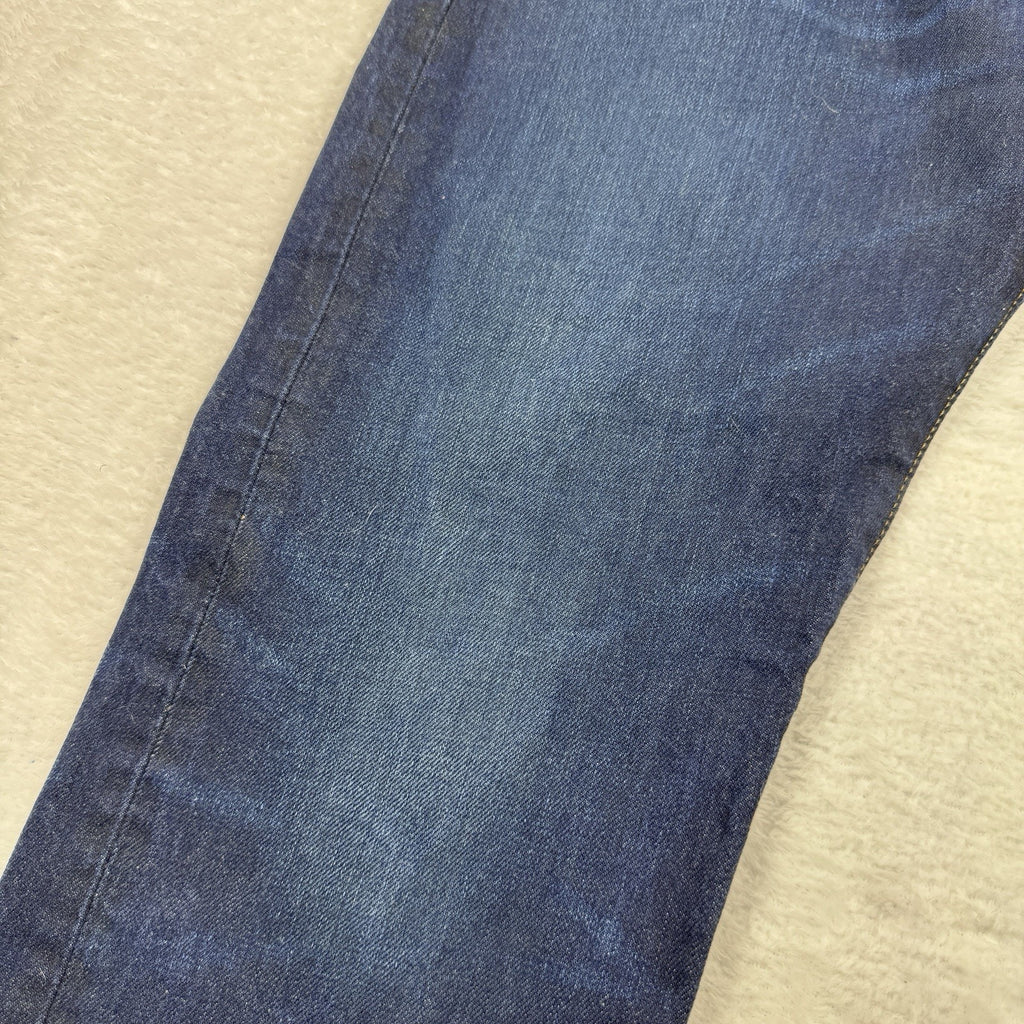 Levi's 501 CT Jeans Mens 33x30 Dark Wash Tapered Button Fly 18173-0024 Boot Cut