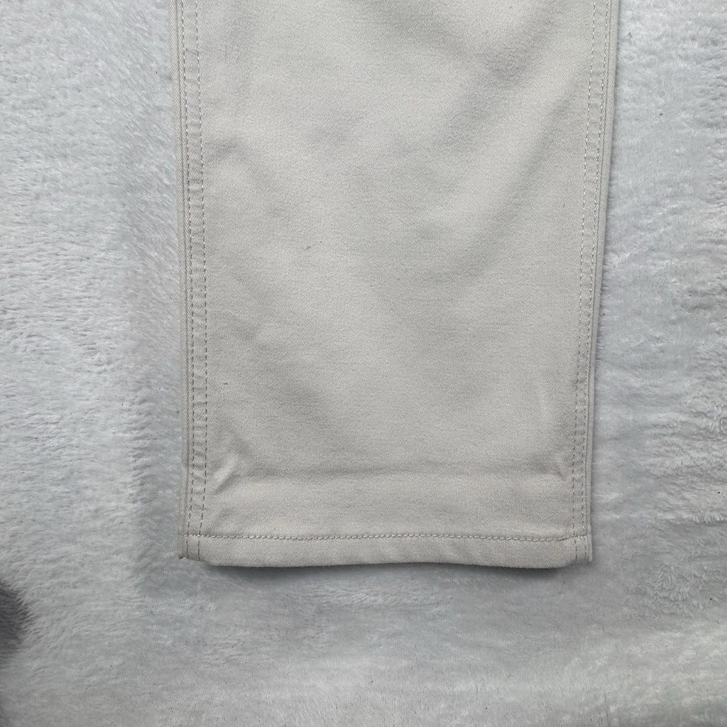 Factory Sample Carpenter Utility Pants Mens 32 Peached Stretch Twill Workwear
