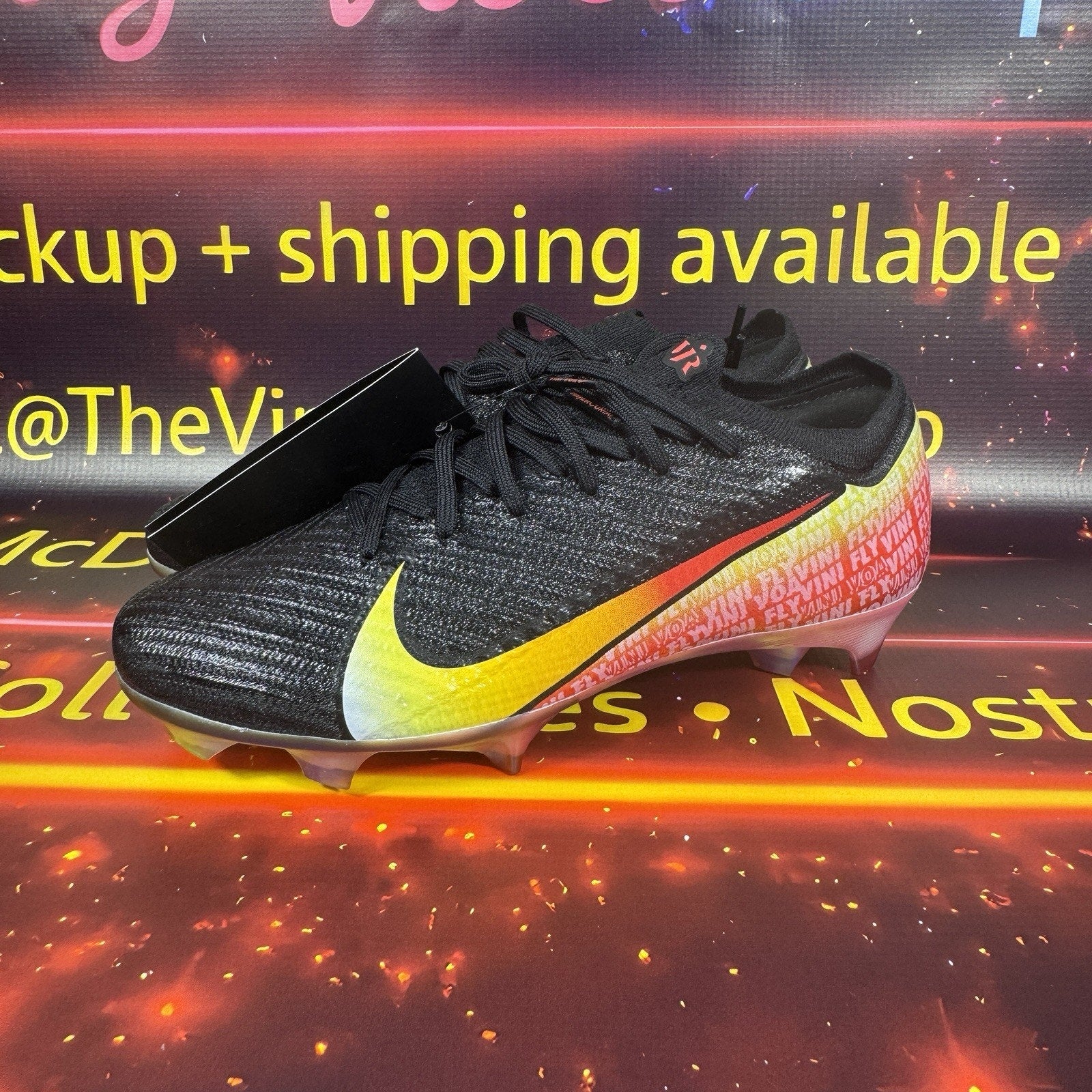 Nike Zoom Mercurial Vapor 16 Elite FG VJR Soccer Cleats IB2356-001 Men 6.5 NEW