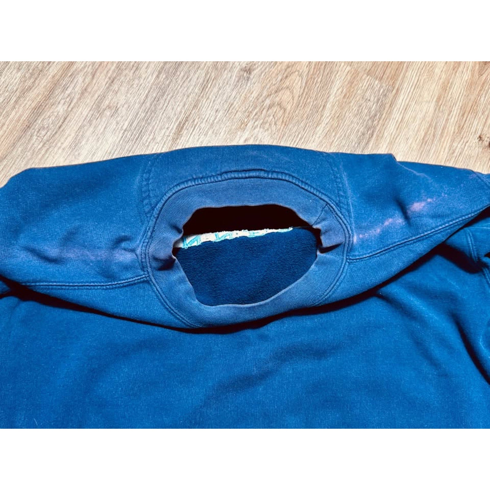 Vintage The Edge Tennessee Titans NFL Embroidered Crewneck Sweatshirt Blue Men’s Medium Y2K