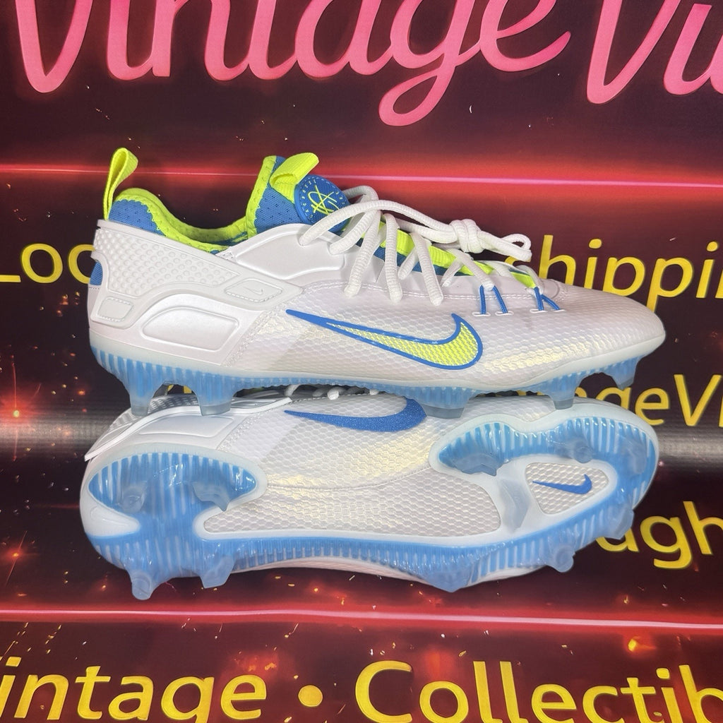 Nike Huarache 9 Elite Low LAX SE Lacrosse Cleats Men's Size 9.5 FV6147-100 New