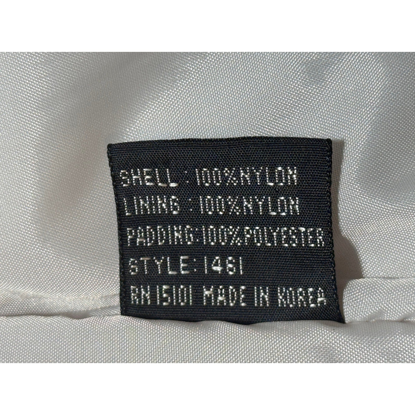 Vintage Current Seen Puffer Jacket & Vest Gray Beige Zip-Off Sleeves XL Korea